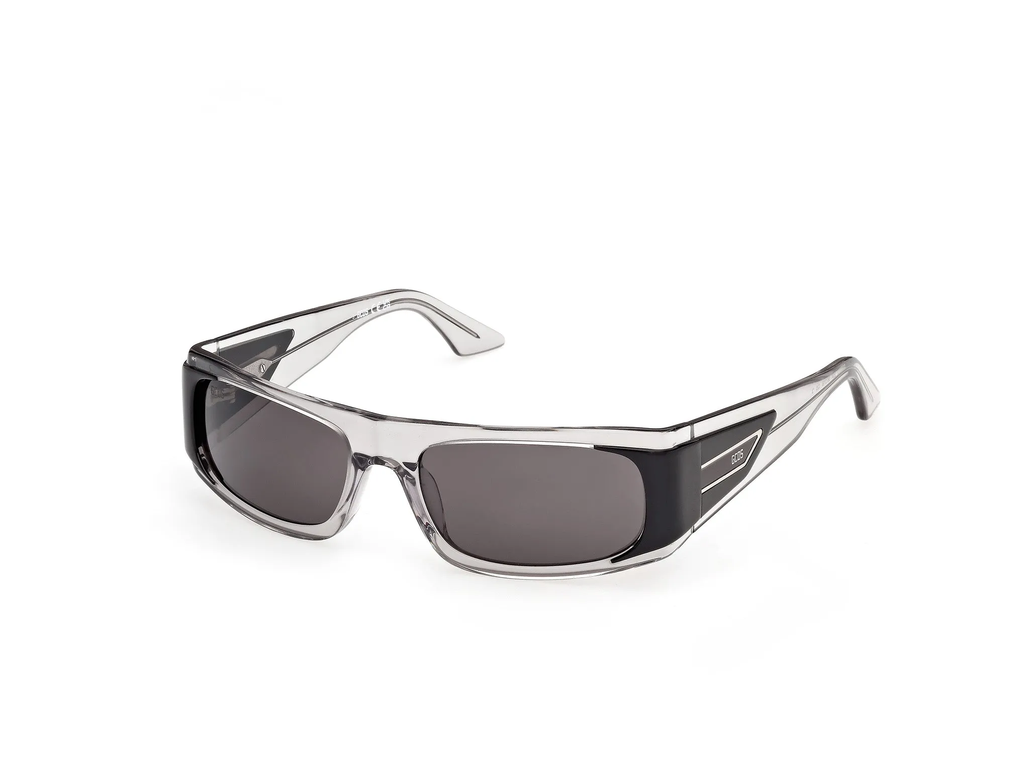 GCDS GD0073 20A Occhiali da sole Acetato Grigio Fumo Squadrata Normale - immagine 1