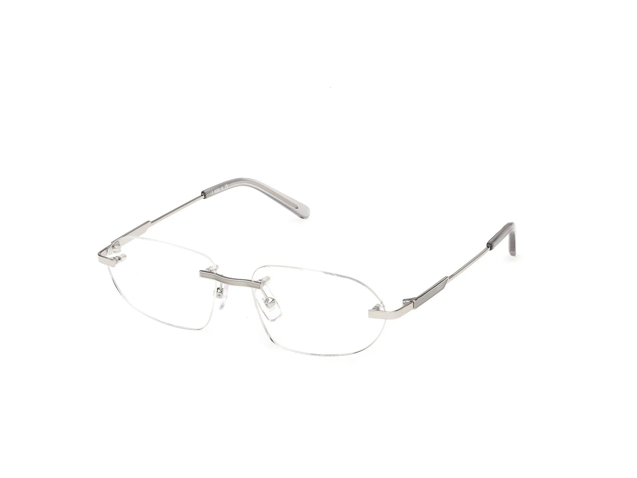 GCDS GD5057 16 Montature da vista Metallo Palladio Rotonda Normale - immagine 1