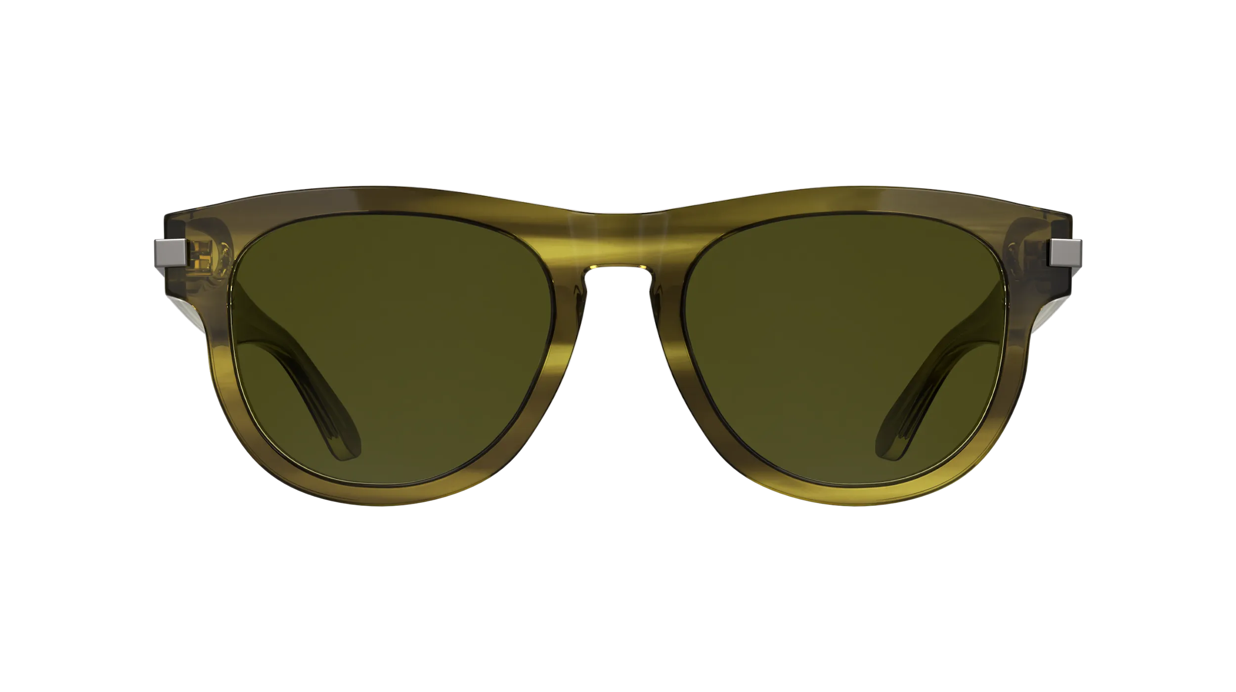 Calvin Klein CK25532S 317 Occhiali da sole Acetato Marrone Pilot Normale - immagine 2