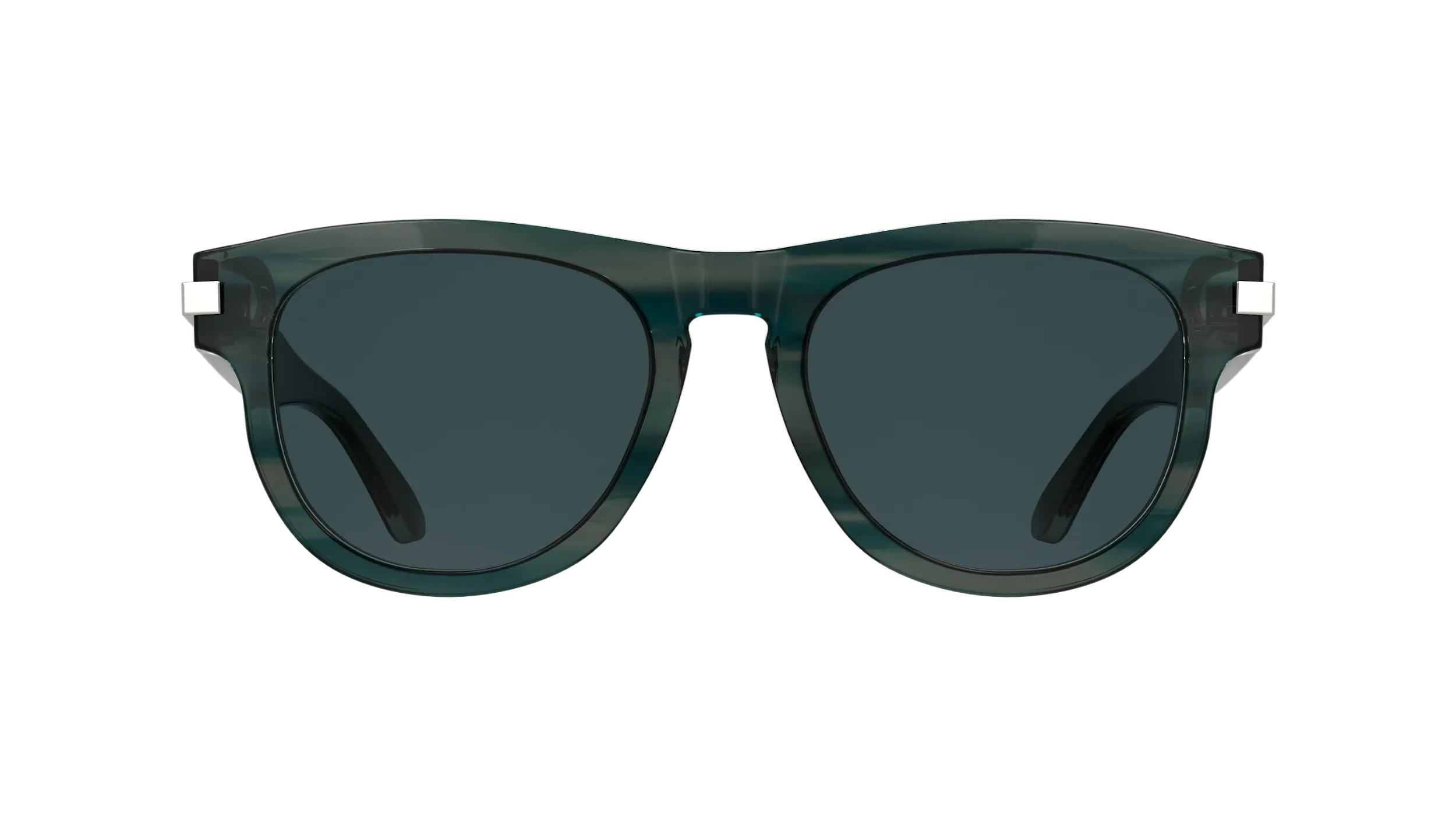 Calvin Klein CK25532S 417 Occhiali da sole Acetato Blu Blu Pilot Normale - immagine 2