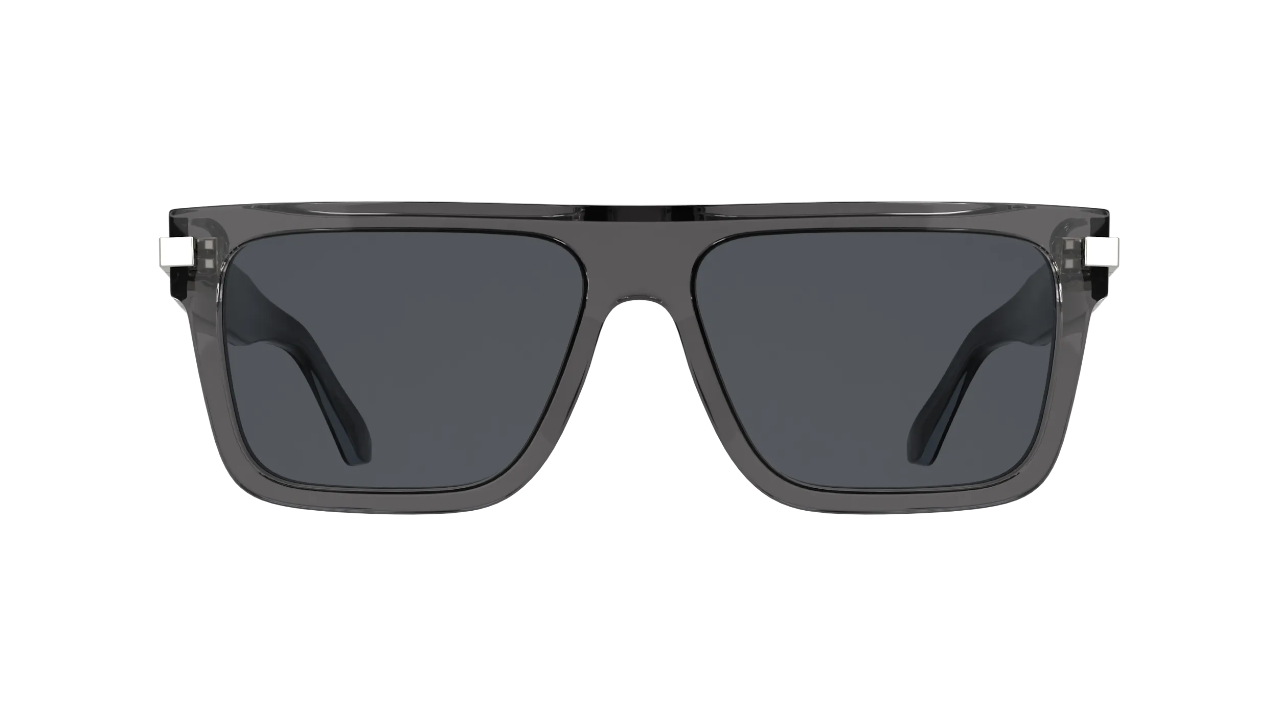 Calvin Klein CK26505S 035 Occhiali da sole Acetato Fumo Squadrata Normale - immagine 2