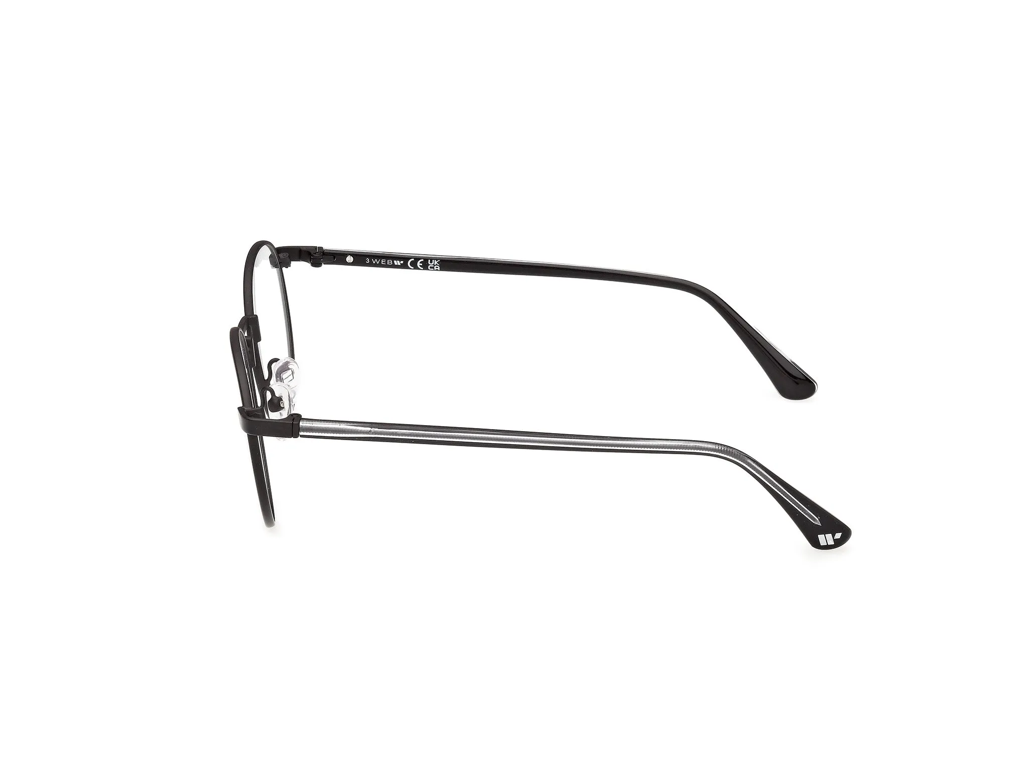 Web WE5476 002 Montature da vista Nero Rotonda Normale - immagine 3