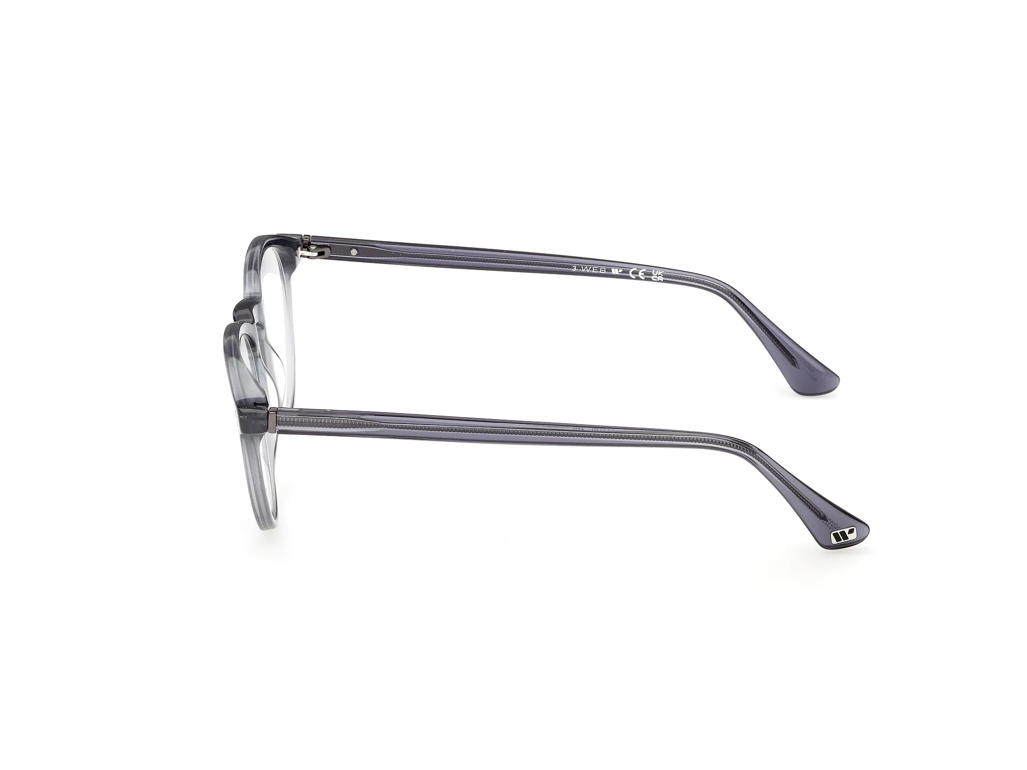 Web WE5474 090 Montature da vista Acetato Blu Rotonda Normale - immagine 3