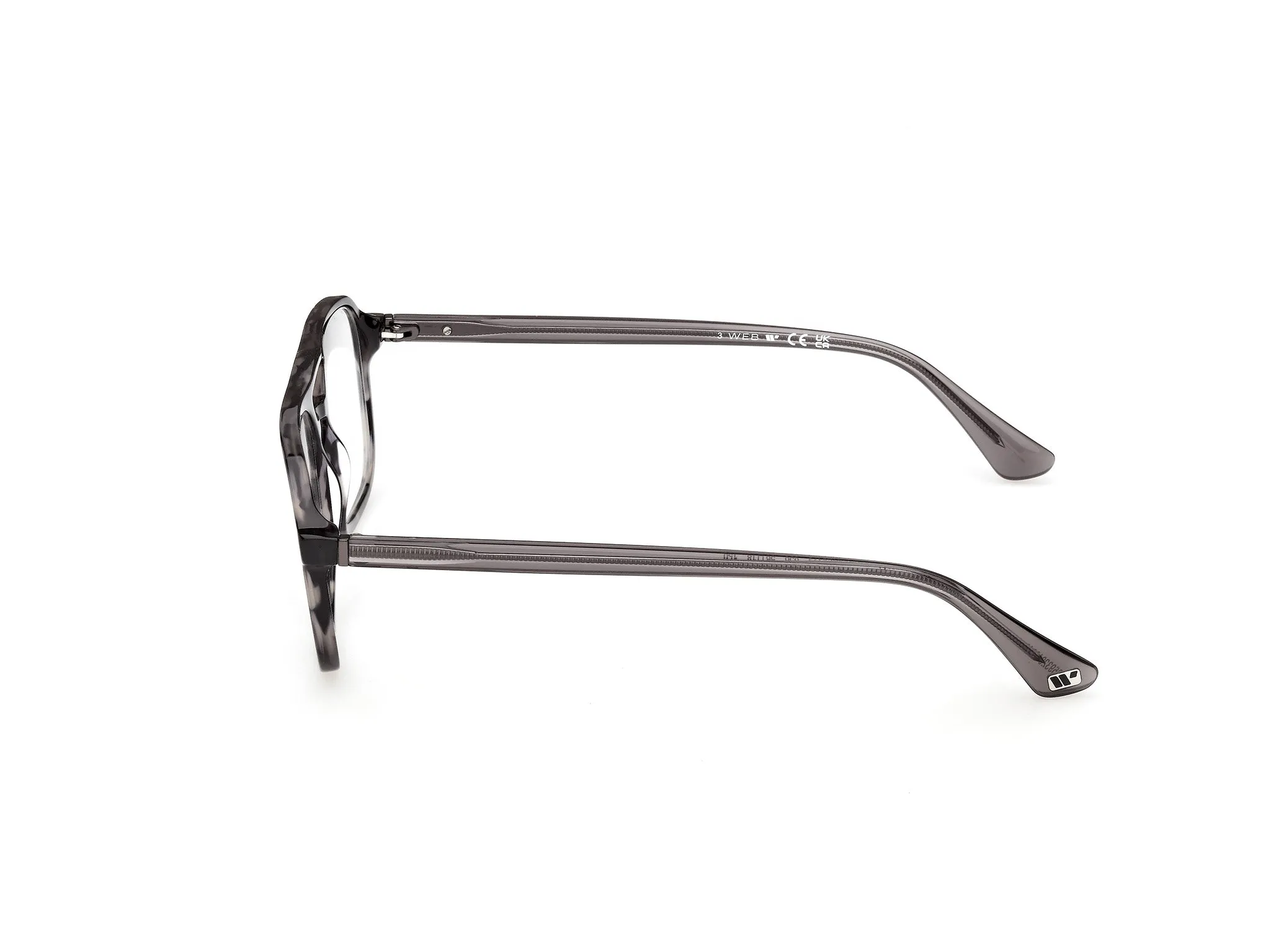 Web WE5473 056 Montature da vista Acetato Havana Squadrata Normale - immagine 3