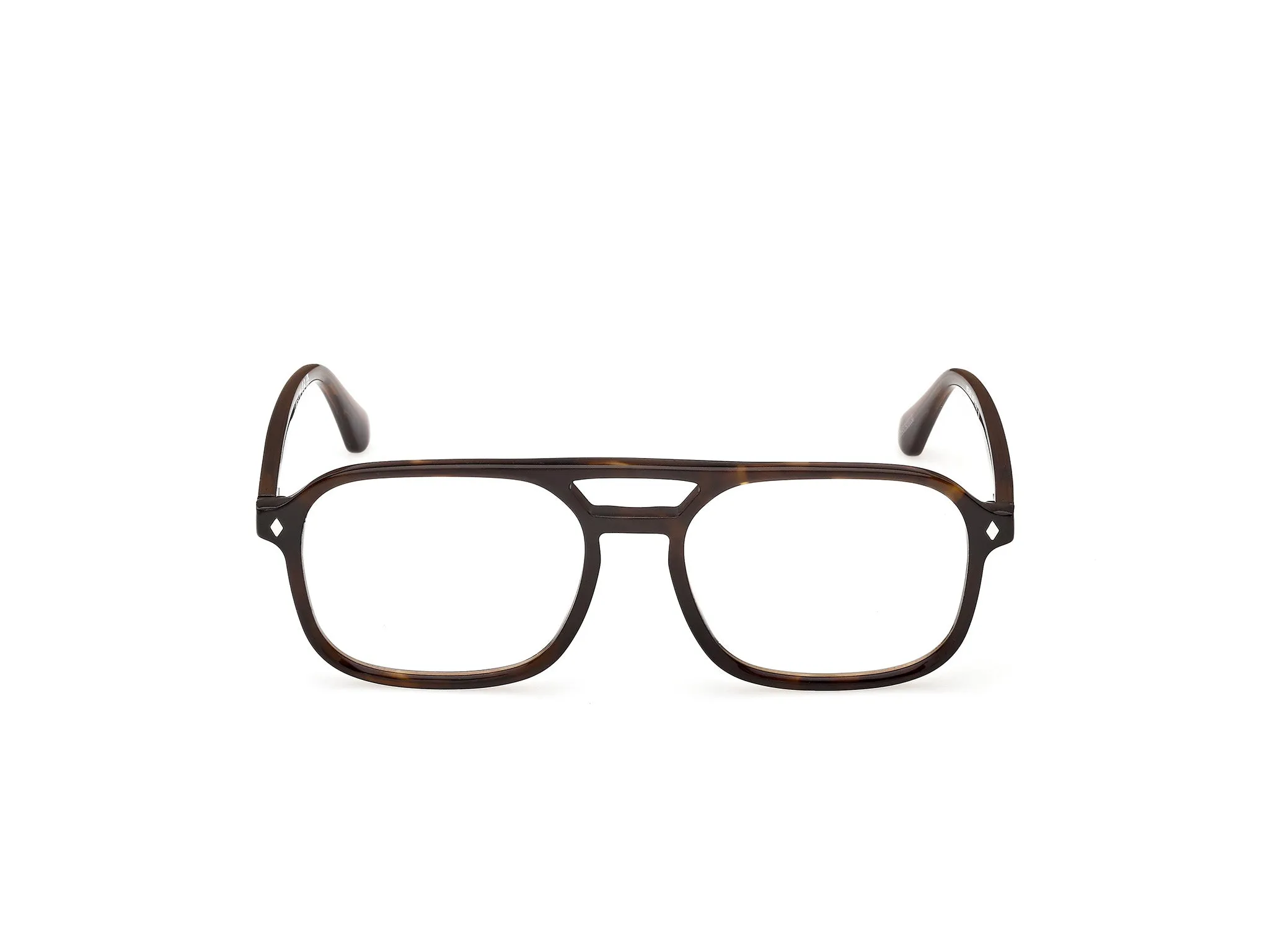 Web WE5473 052 Montature da vista Acetato Havana Squadrata Normale - immagine 2