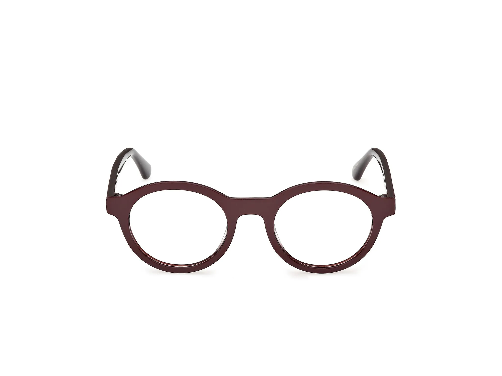 Web WE5472 071 Montature da vista Acetato Bordeaux Rotonda Normale - immagine 2