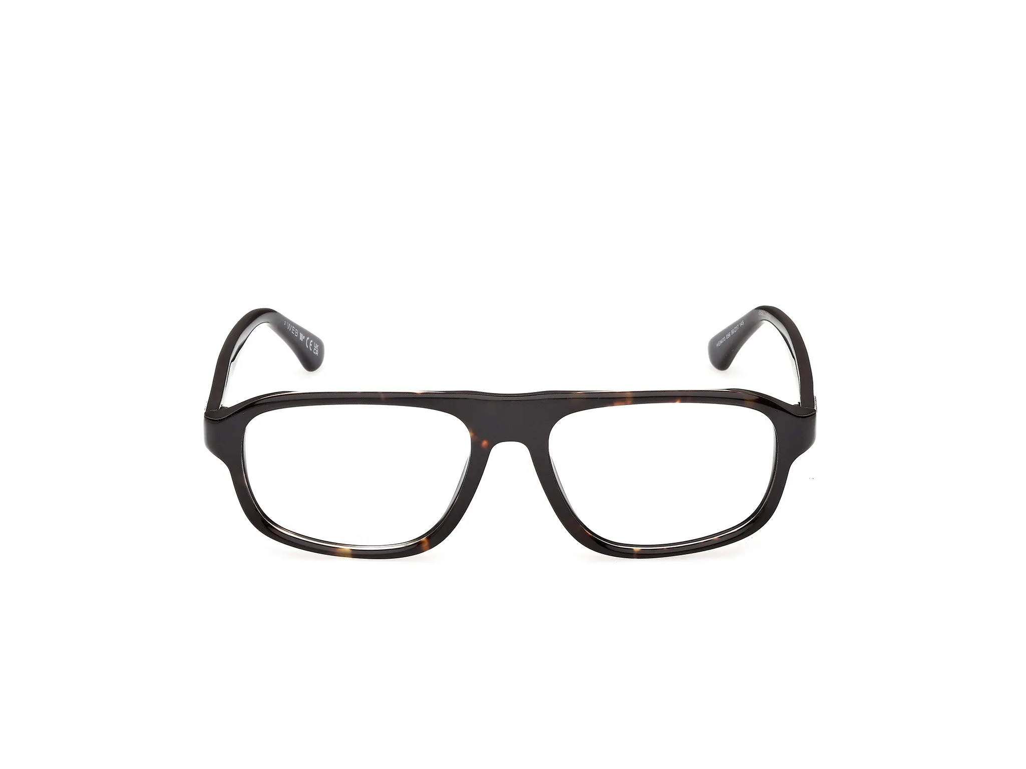 Web WE5470 056 Montature da vista Acetato Havana Squadrata Normale - immagine 2