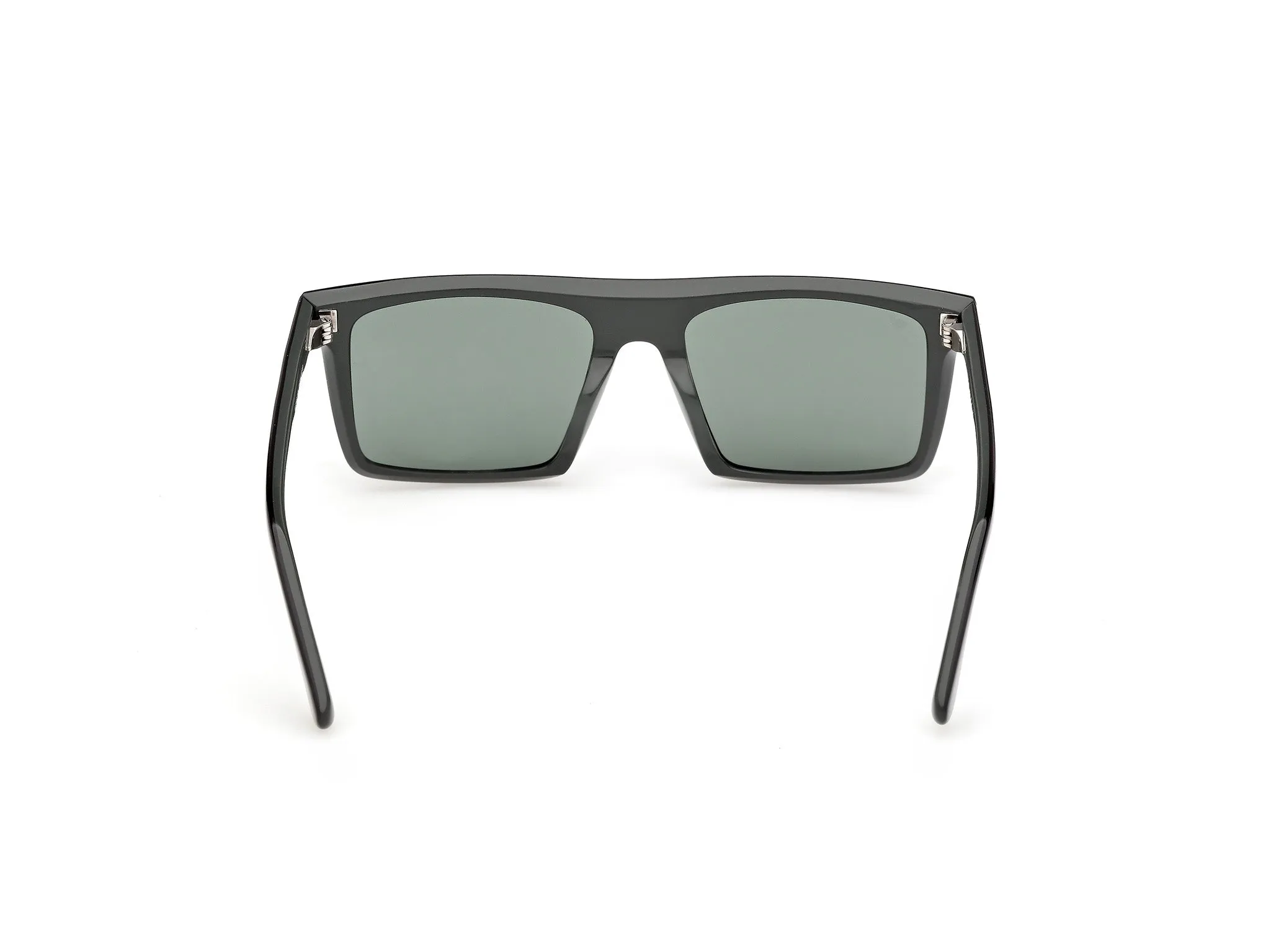 Web WE0397 05N Occhiali da sole Acetato Nero Verde Squadrata Normale - immagine 4