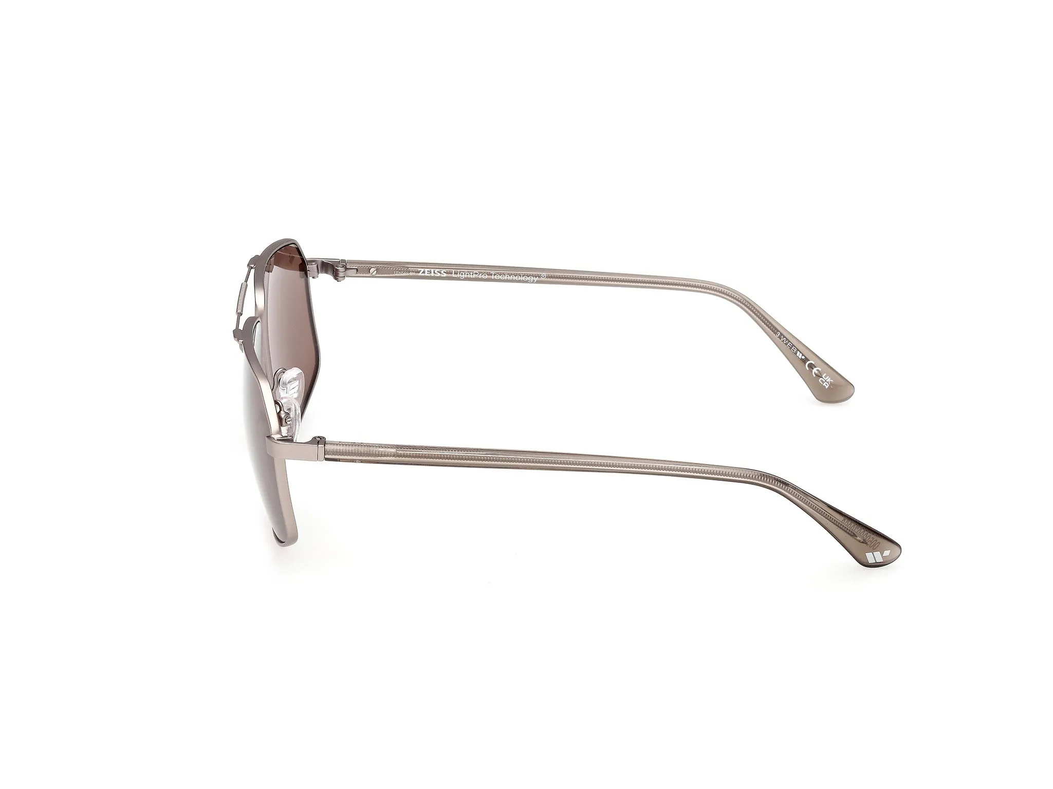 Web WE0395 15E Occhiali da sole Grigio Marrone Squadrata Normale - immagine 3