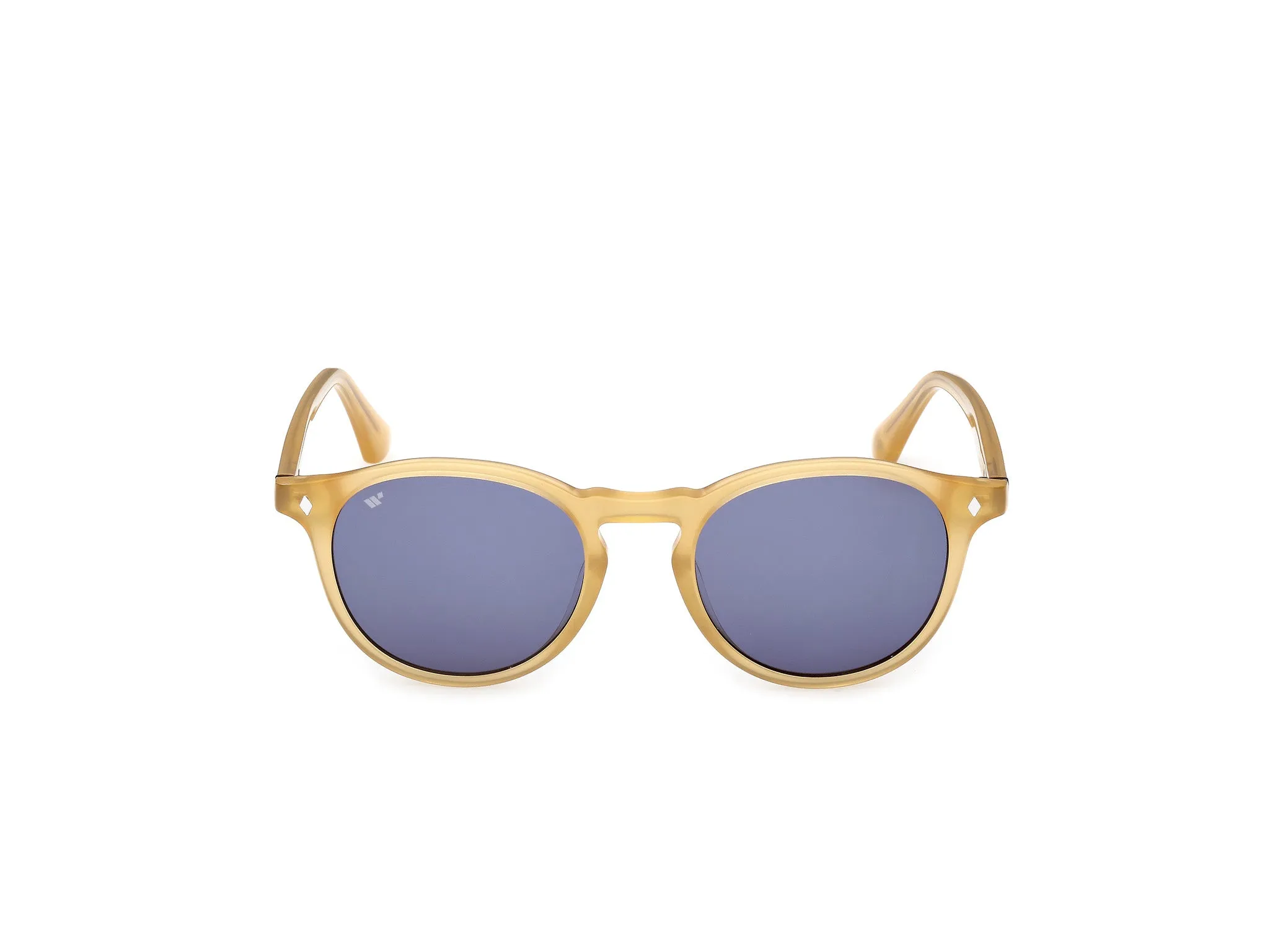 Web WE0328 41V Occhiali da sole Acetato Giallo Blu Rotonda Normale - immagine 2