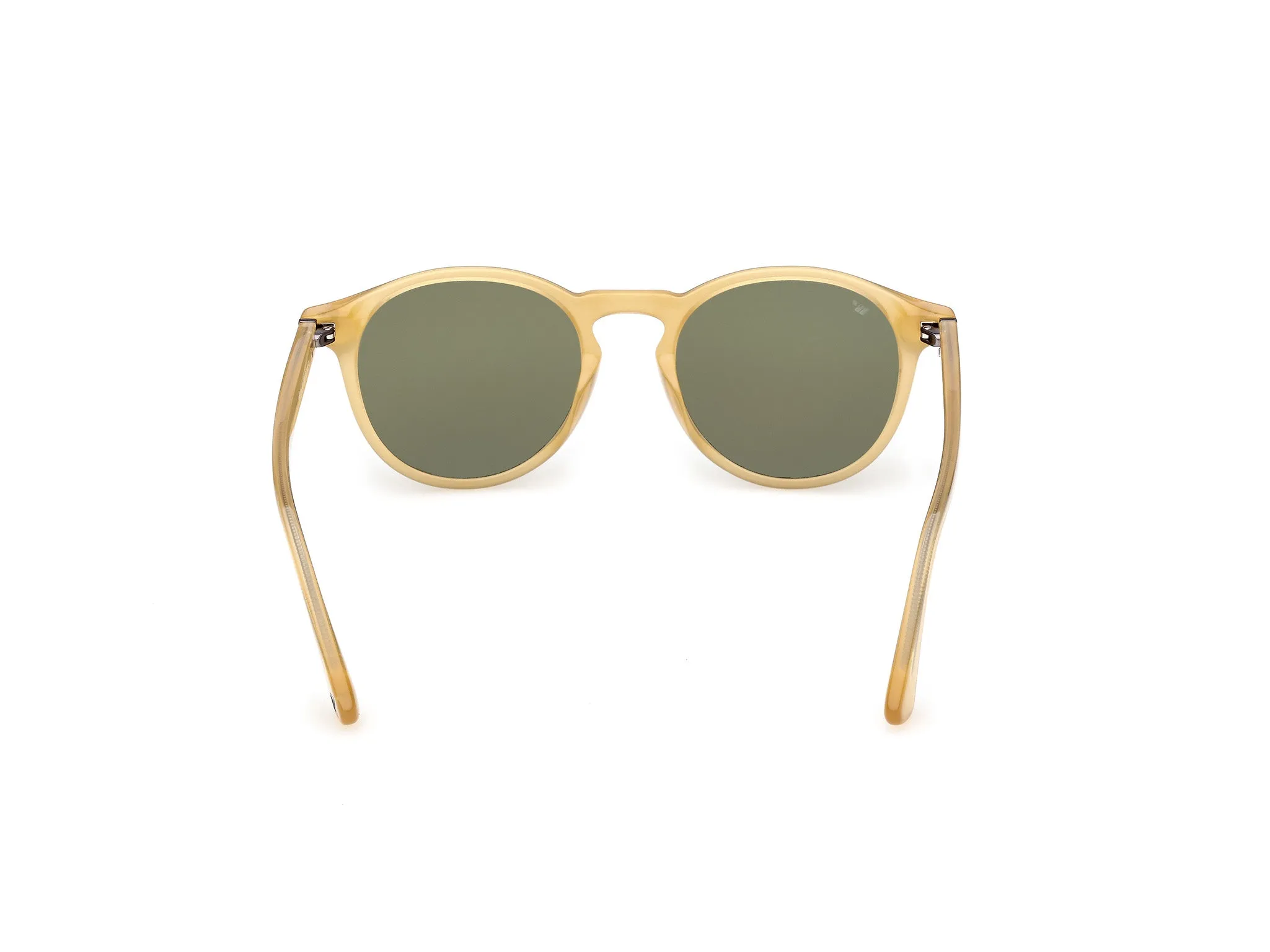 Web WE0328 41N Occhiali da sole Acetato Giallo Verde Rotonda Normale - immagine 4
