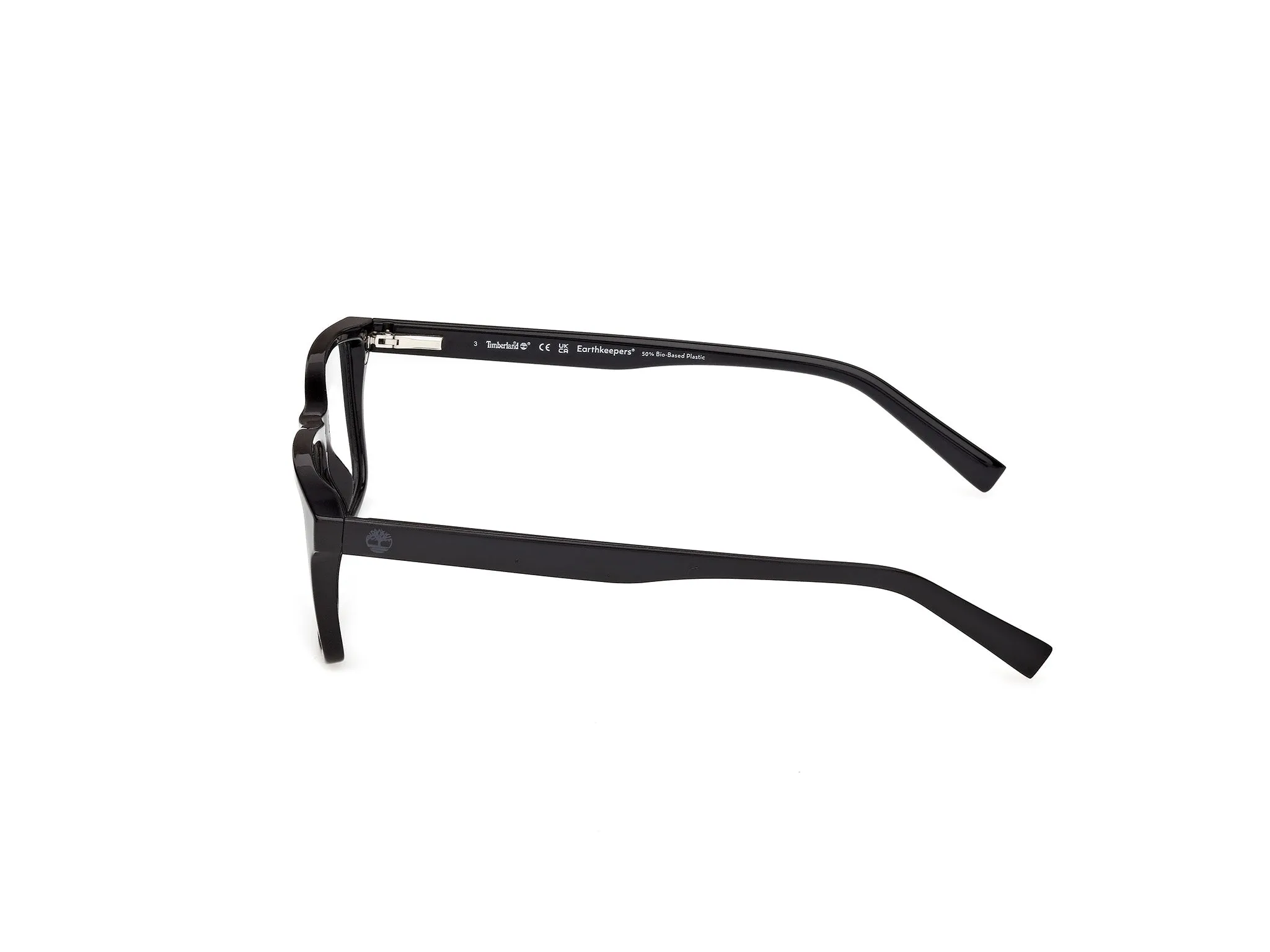 Timberland TB50105 005 Montature da vista Iniettato Nero Squadrata Normale - immagine 3