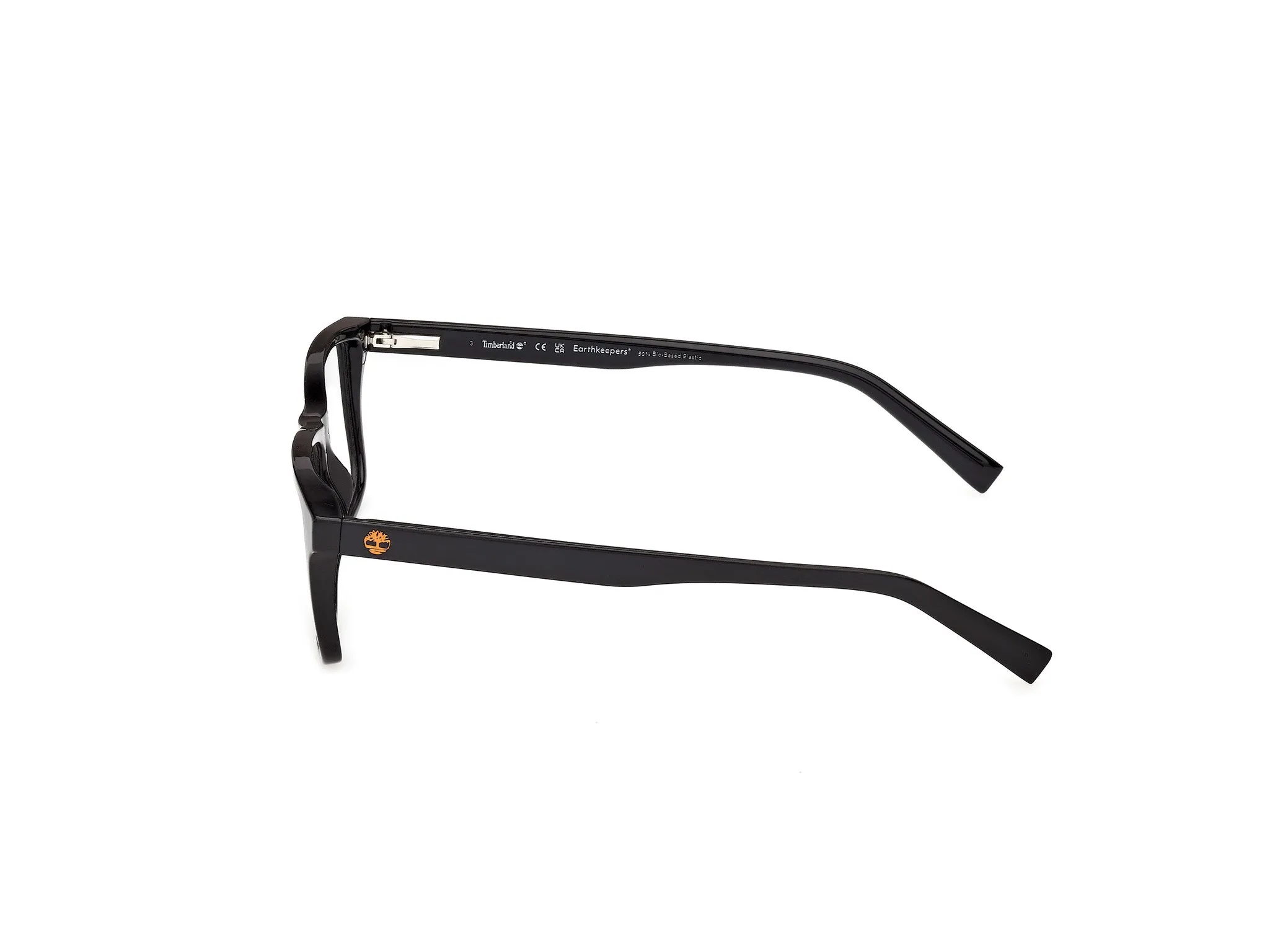 Timberland TB50105 001 Montature da vista Iniettato Nero Squadrata Normale - immagine 3