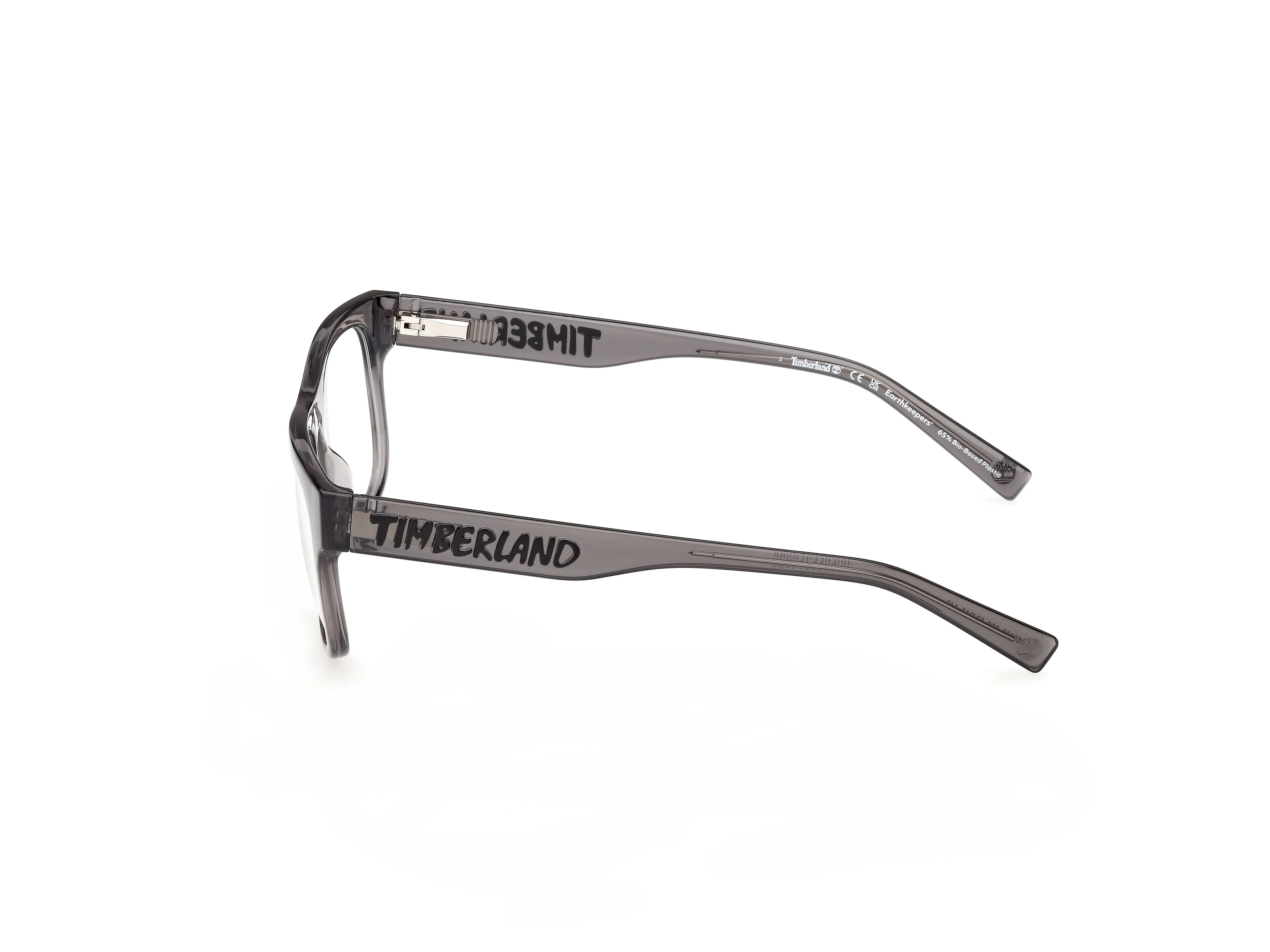 Timberland TB50103 020 Montature da vista Iniettato Grigio Squadrata Normale - immagine 3