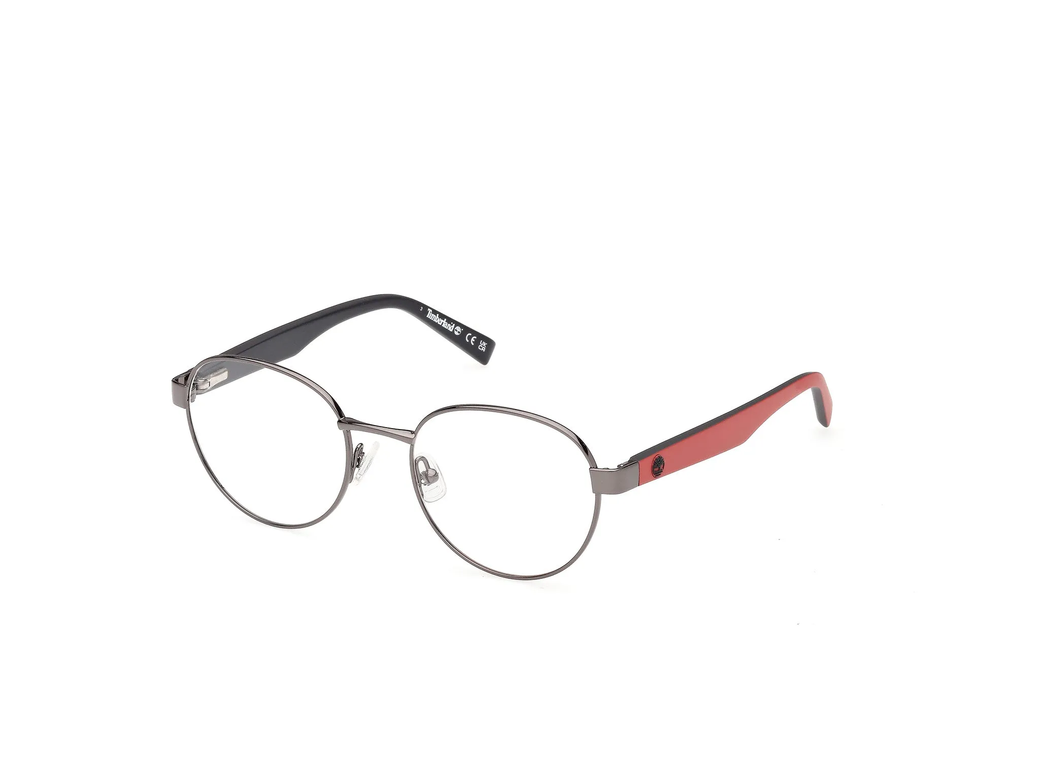 Timberland TB50102 008 Montature da vista Canna di fucile Rotonda Normale - immagine 1