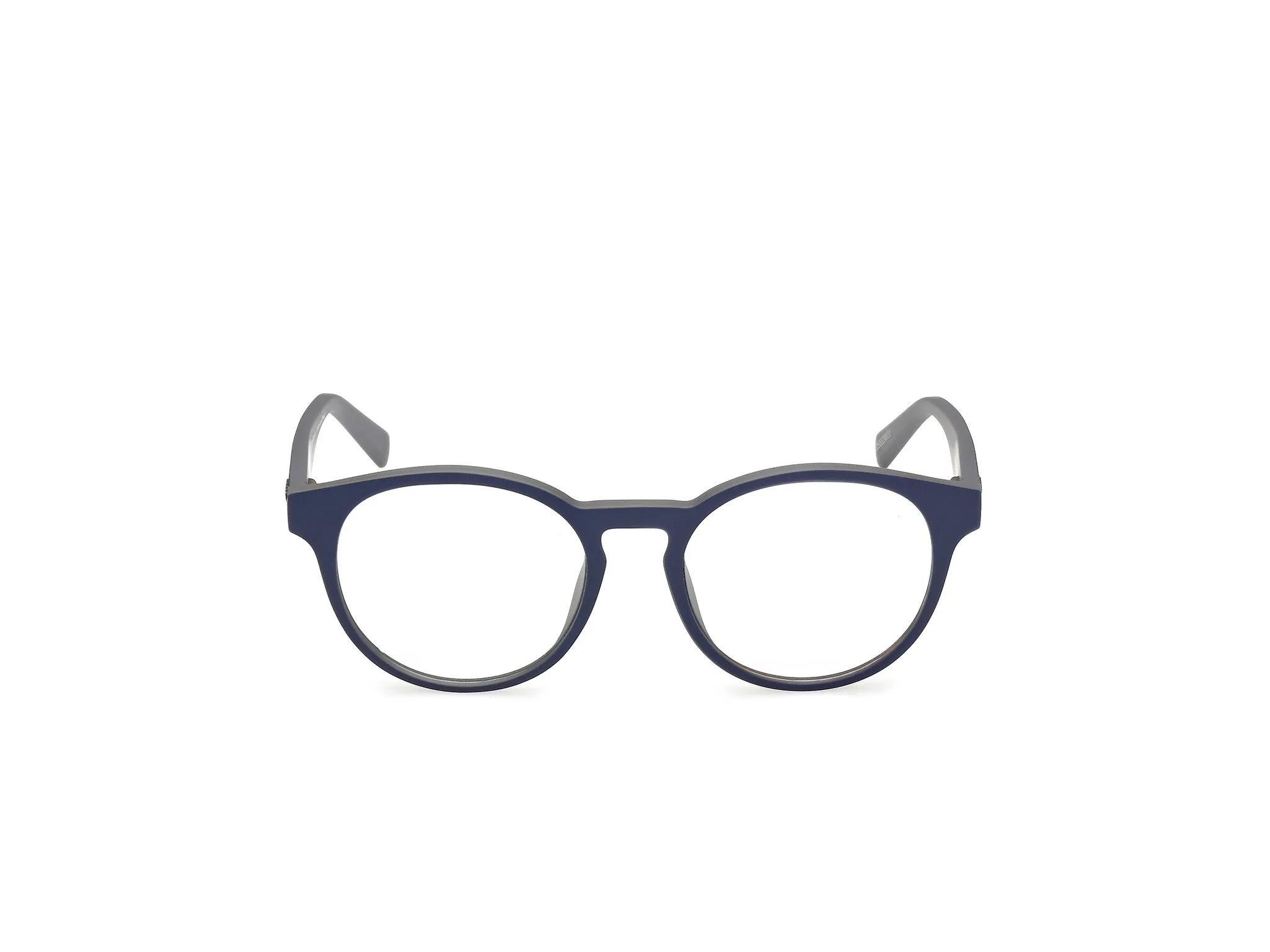 Timberland TB50101 091 Montature da vista Iniettato Blu Rotonda Normale - immagine 2