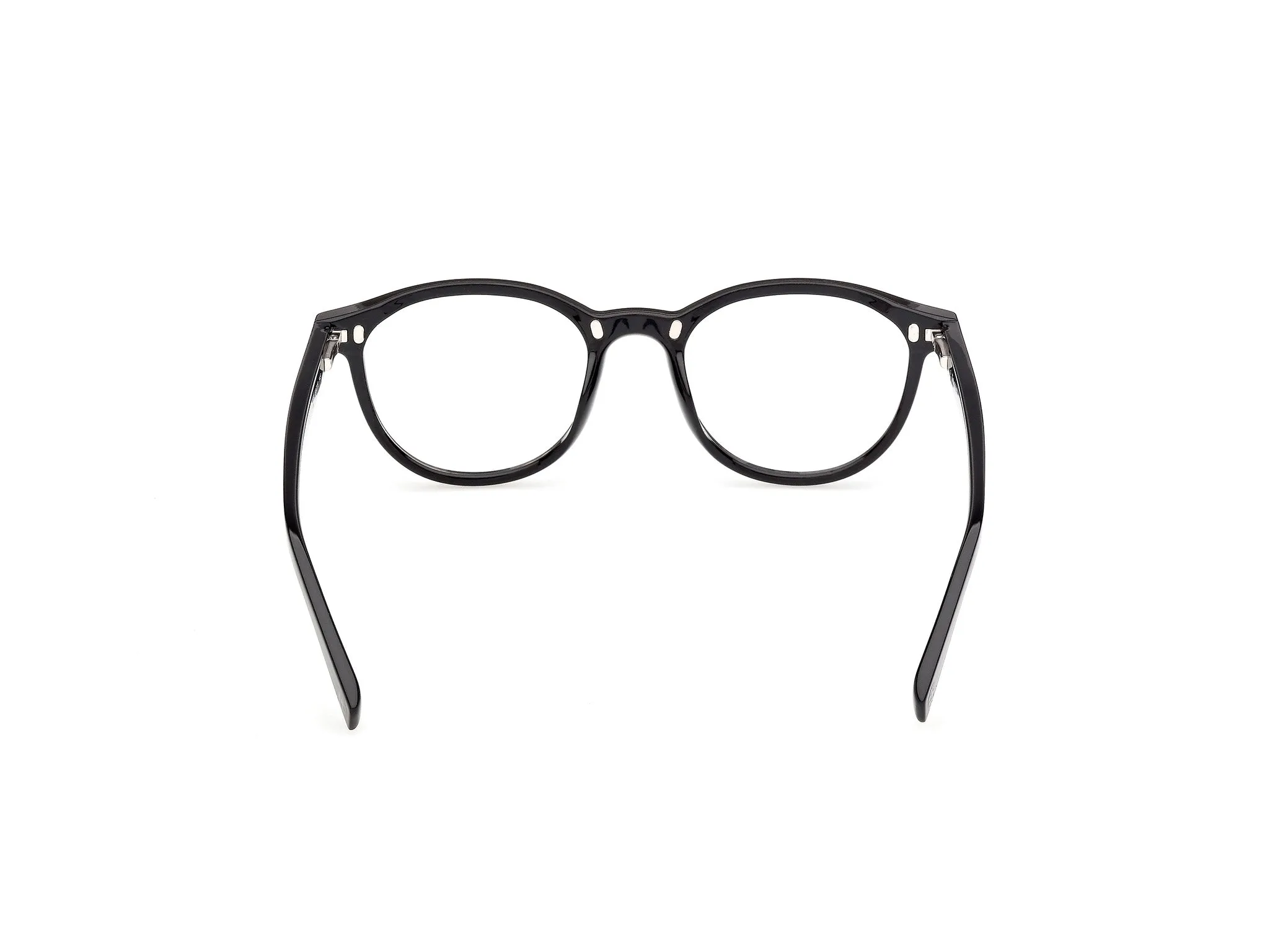 Timberland TB50100-H 005 Montature da vista Iniettato Nero Rotonda Normale - immagine 4