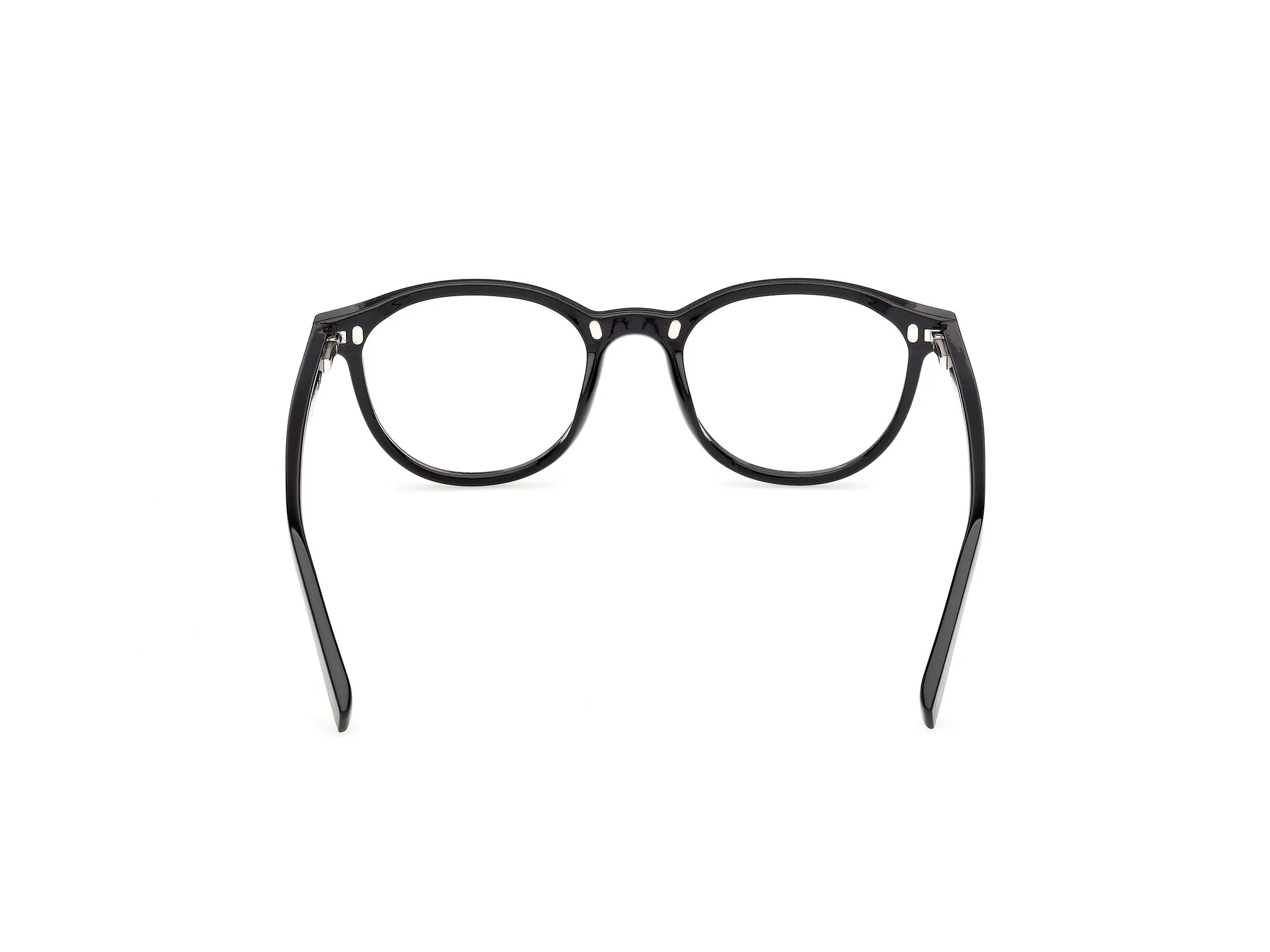 Timberland TB50100-H 001 Montature da vista Iniettato Nero Rotonda Normale - immagine 4