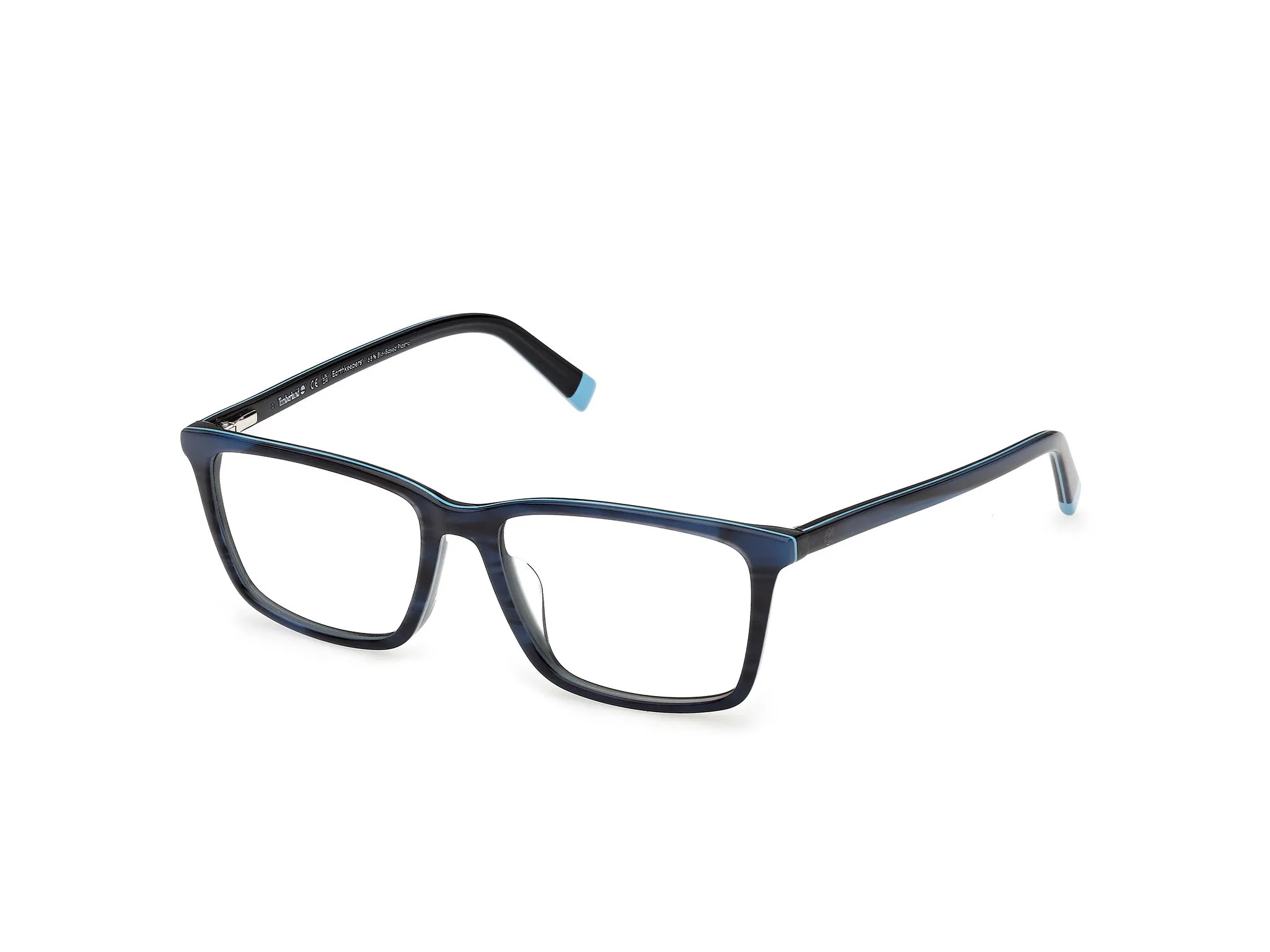 Timberland TB50095-H 064 Montature da vista Acetato Blu Squadrata Normale - immagine 1