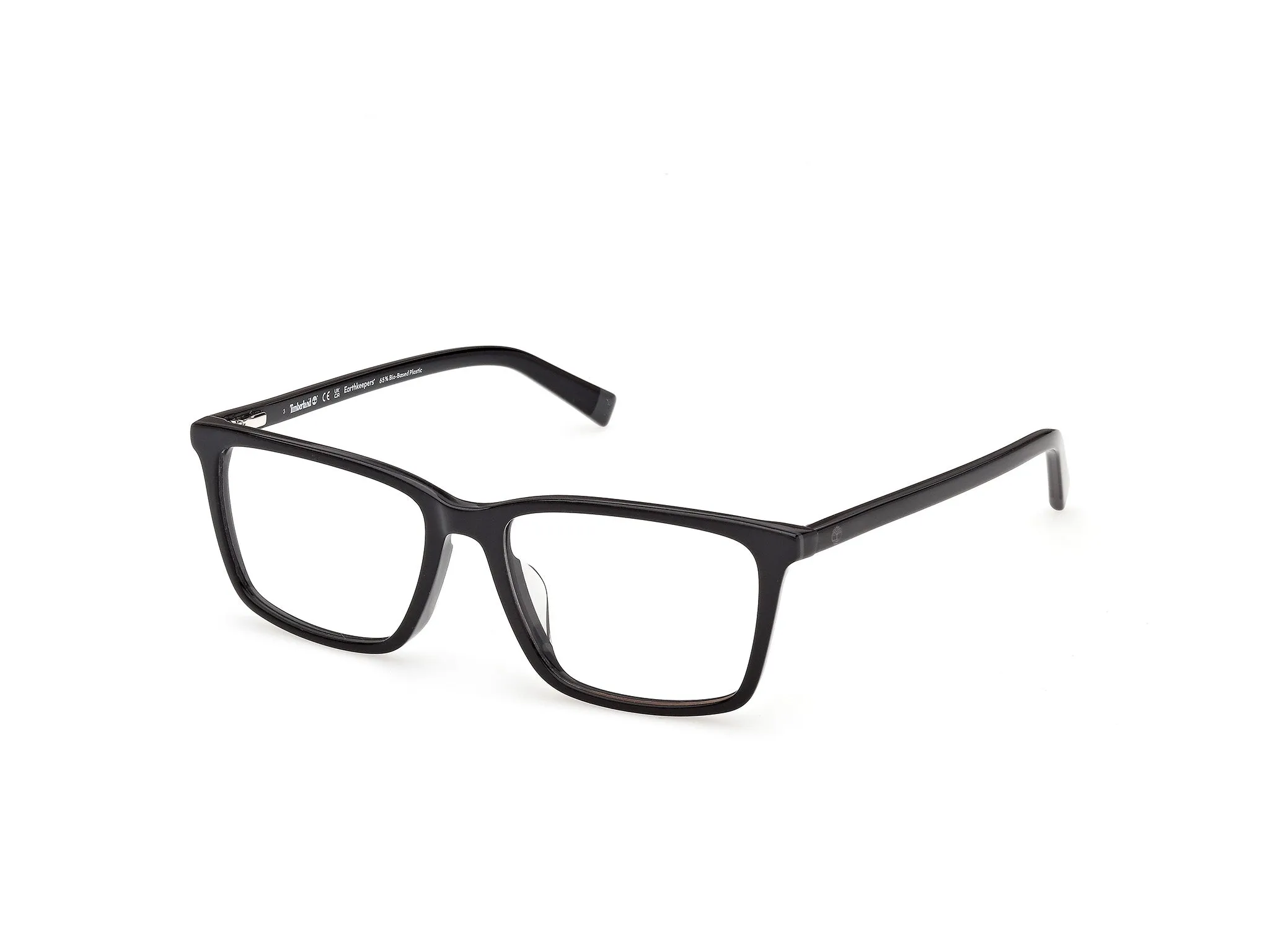 Timberland TB50095-H 001 Montature da vista Acetato Nero Squadrata Normale - immagine 1