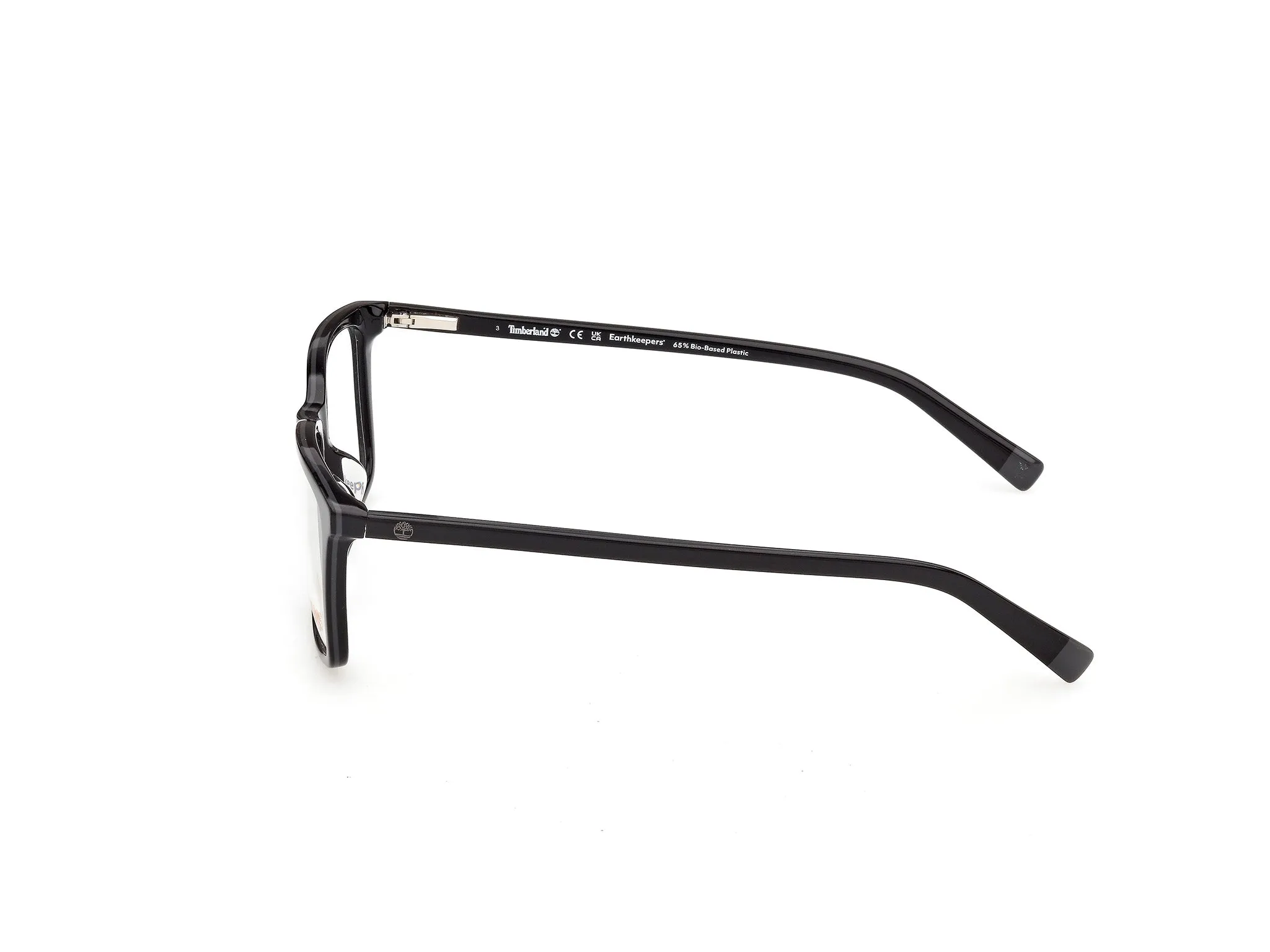 Timberland TB50095-H 001 Montature da vista Acetato Nero Squadrata Normale - immagine 3