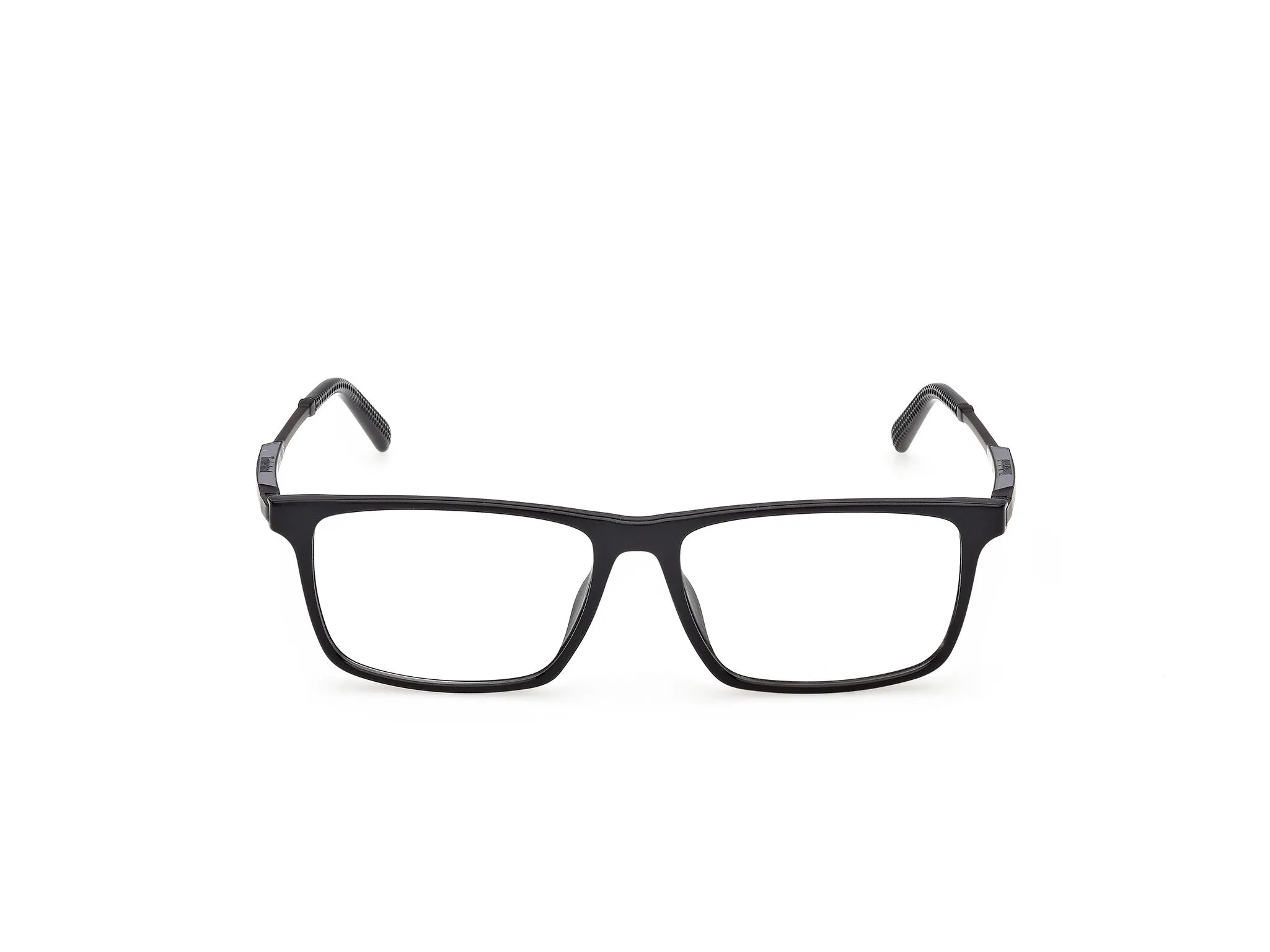 Timberland TB50093 001 Montature da vista Iniettato Nero Squadrata Normale - immagine 2