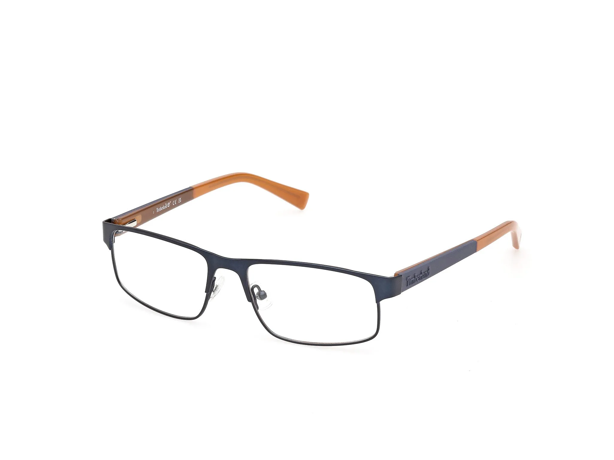 Timberland TB50092 091 Montature da vista Blu Squadrata Normale - immagine 1