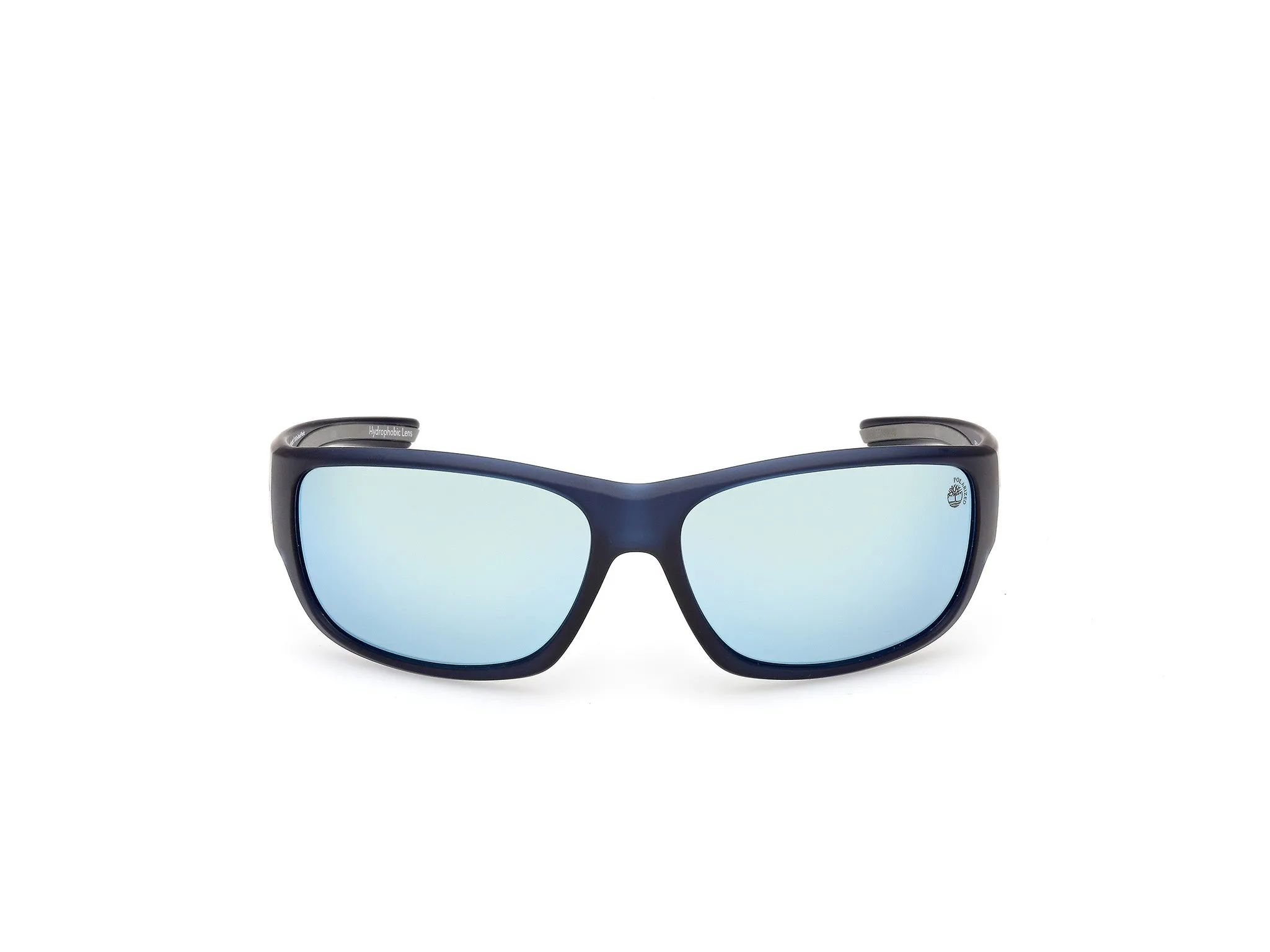 Timberland TB00084 91D Occhiali da sole Iniettato Blu Blu Squadrata Polarizzata - immagine 2
