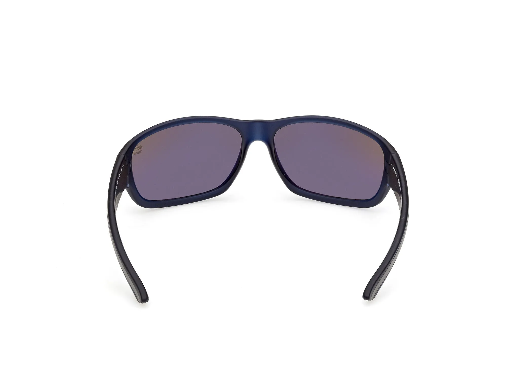 Timberland TB00084 91D Occhiali da sole Iniettato Blu Blu Squadrata Polarizzata - immagine 4