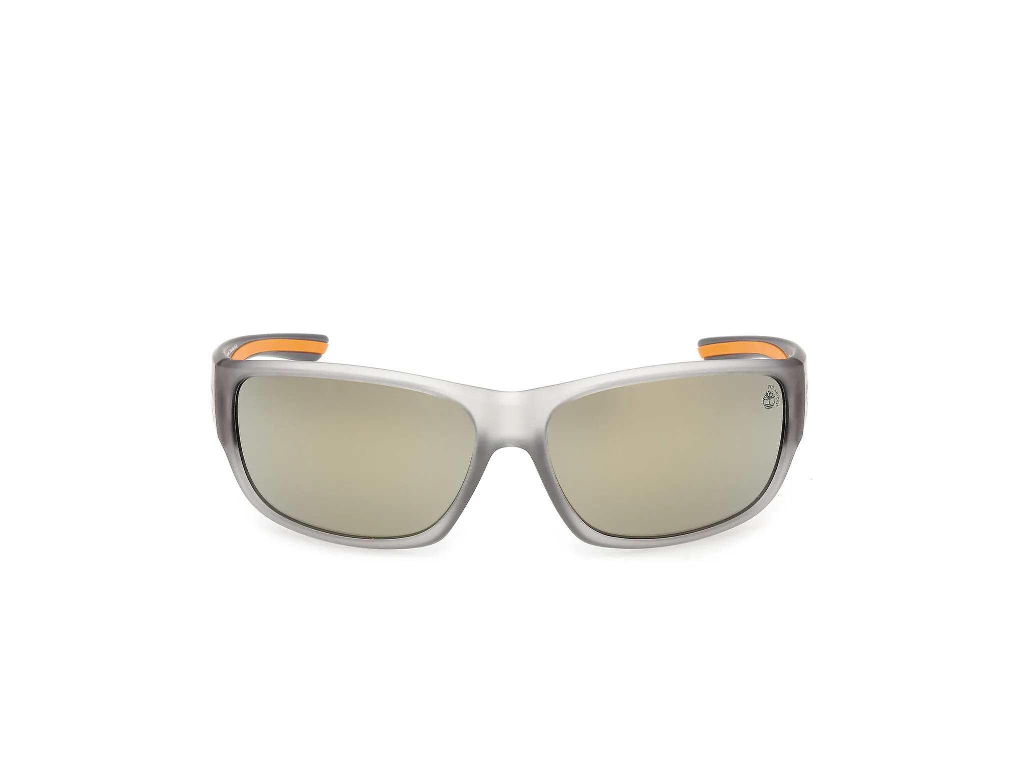 Timberland TB00084 20H Occhiali da sole Iniettato Grigio Marrone Squadrata Polarizzata - immagine 2