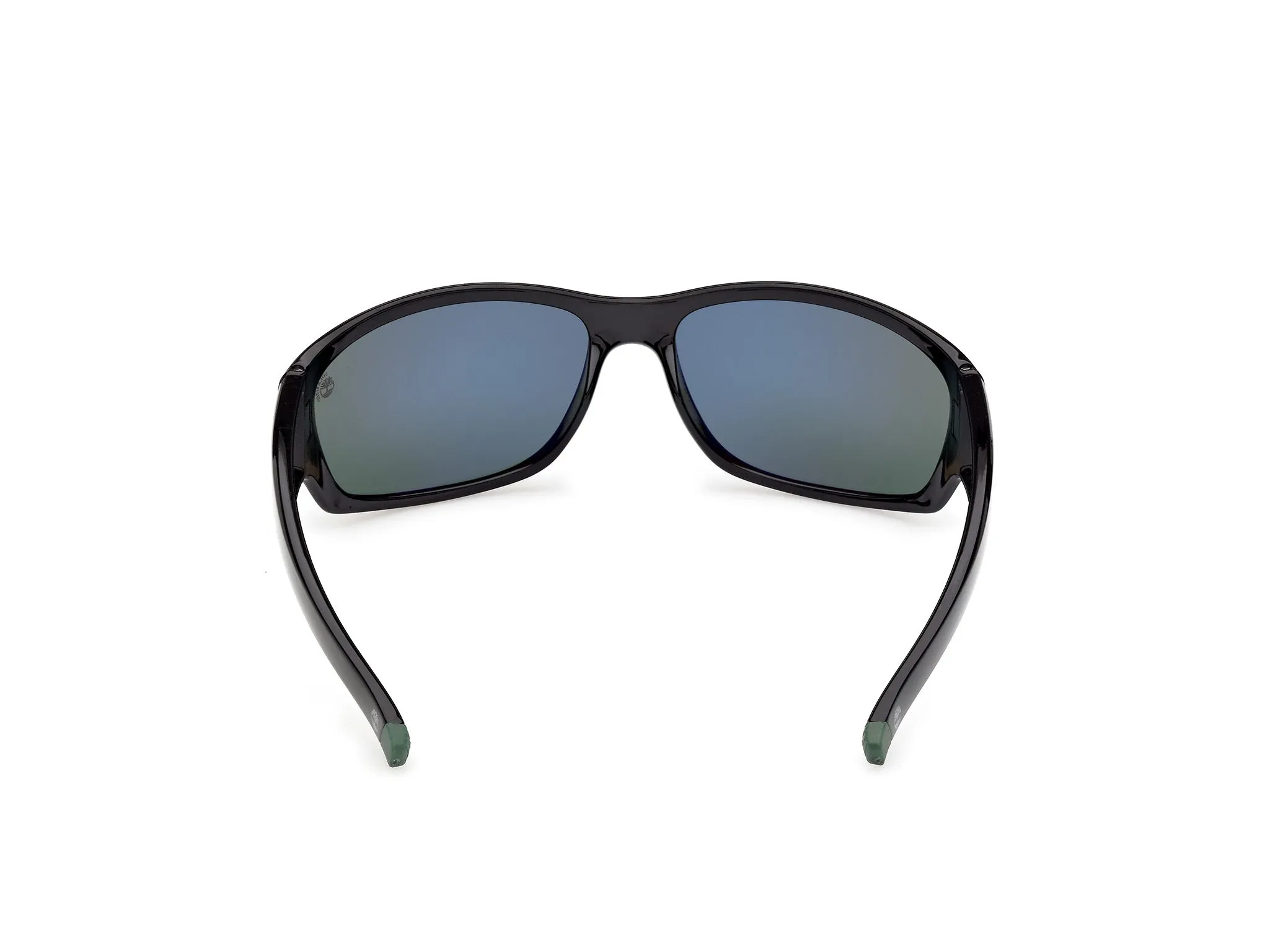 Timberland TB00083 01R Occhiali da sole Iniettato Nero Verde Squadrata Polarizzata - immagine 4
