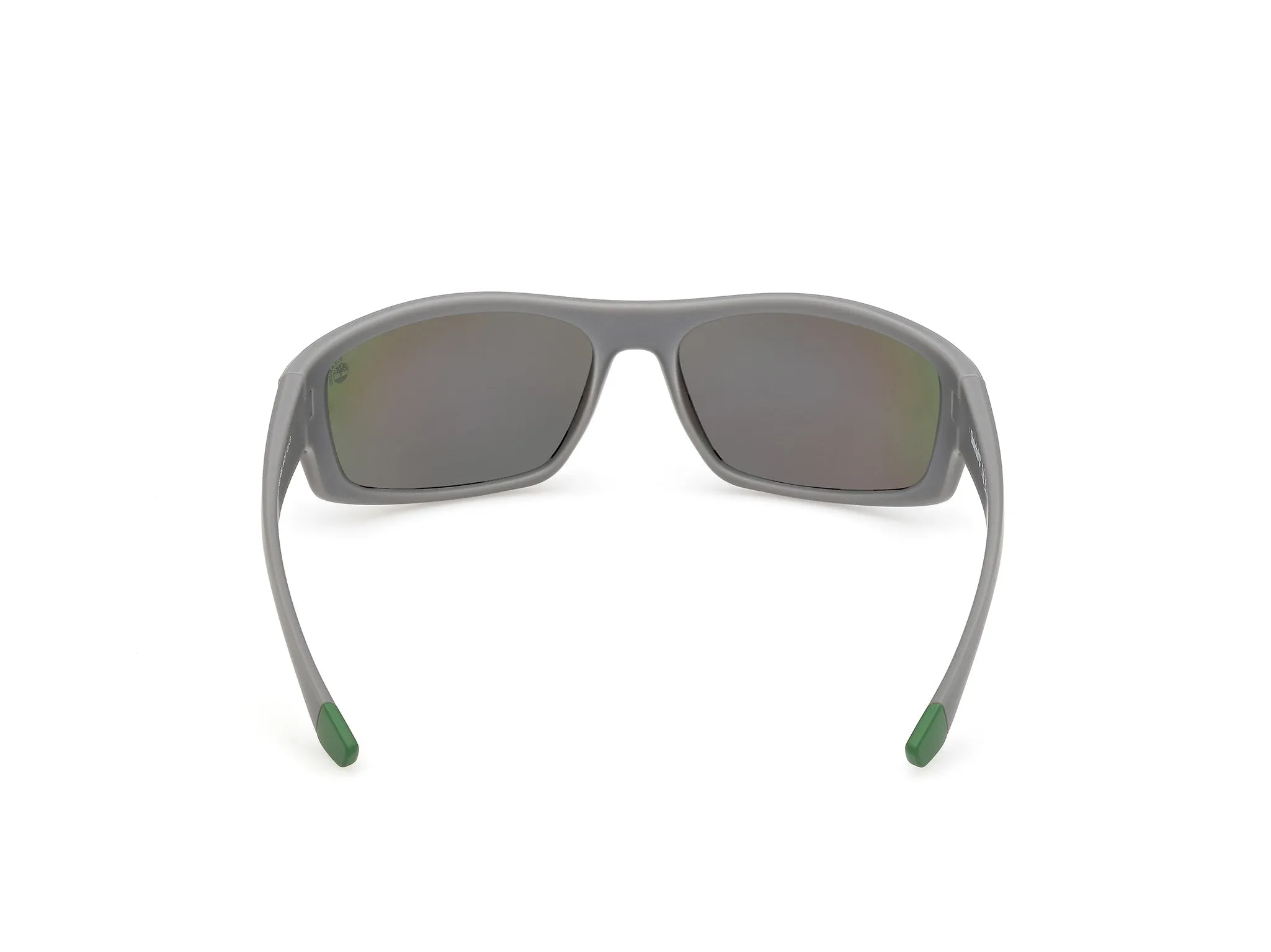 Timberland TB00081 20R Occhiali da sole Iniettato Grigio Verde Squadrata Polarizzata - immagine 4