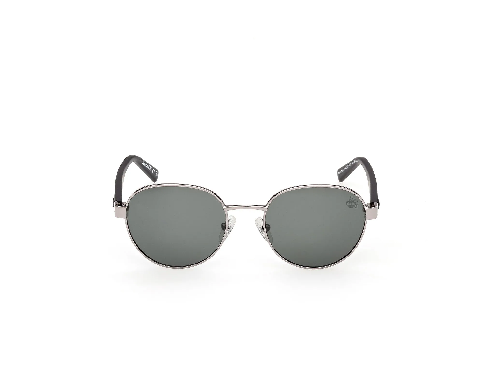 Timberland TB00079 10R Occhiali da sole Verde Rotonda Polarizzata - immagine 2