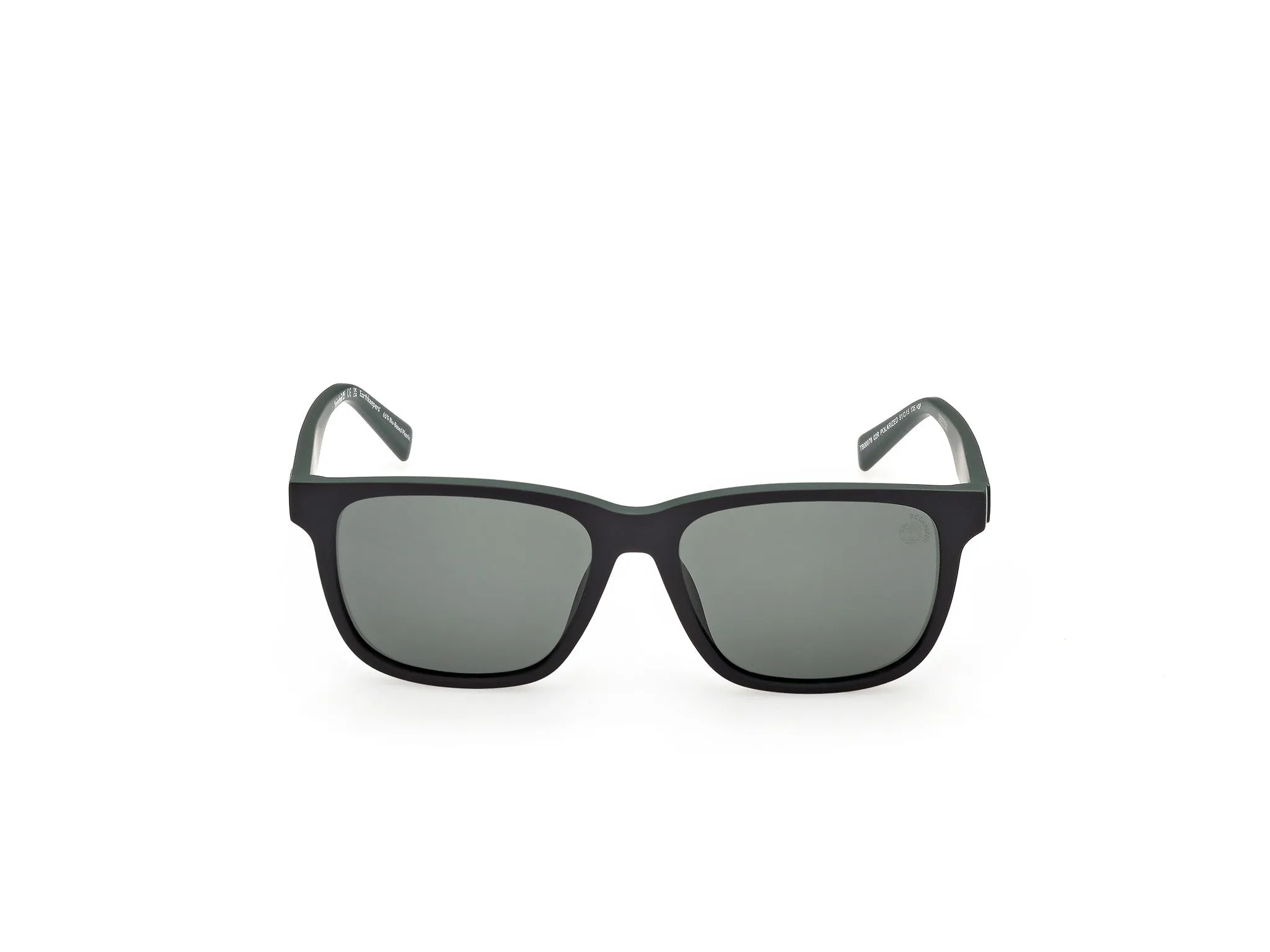 Timberland TB00078 02R Occhiali da sole Iniettato Nero Verde Squadrata Polarizzata - immagine 2