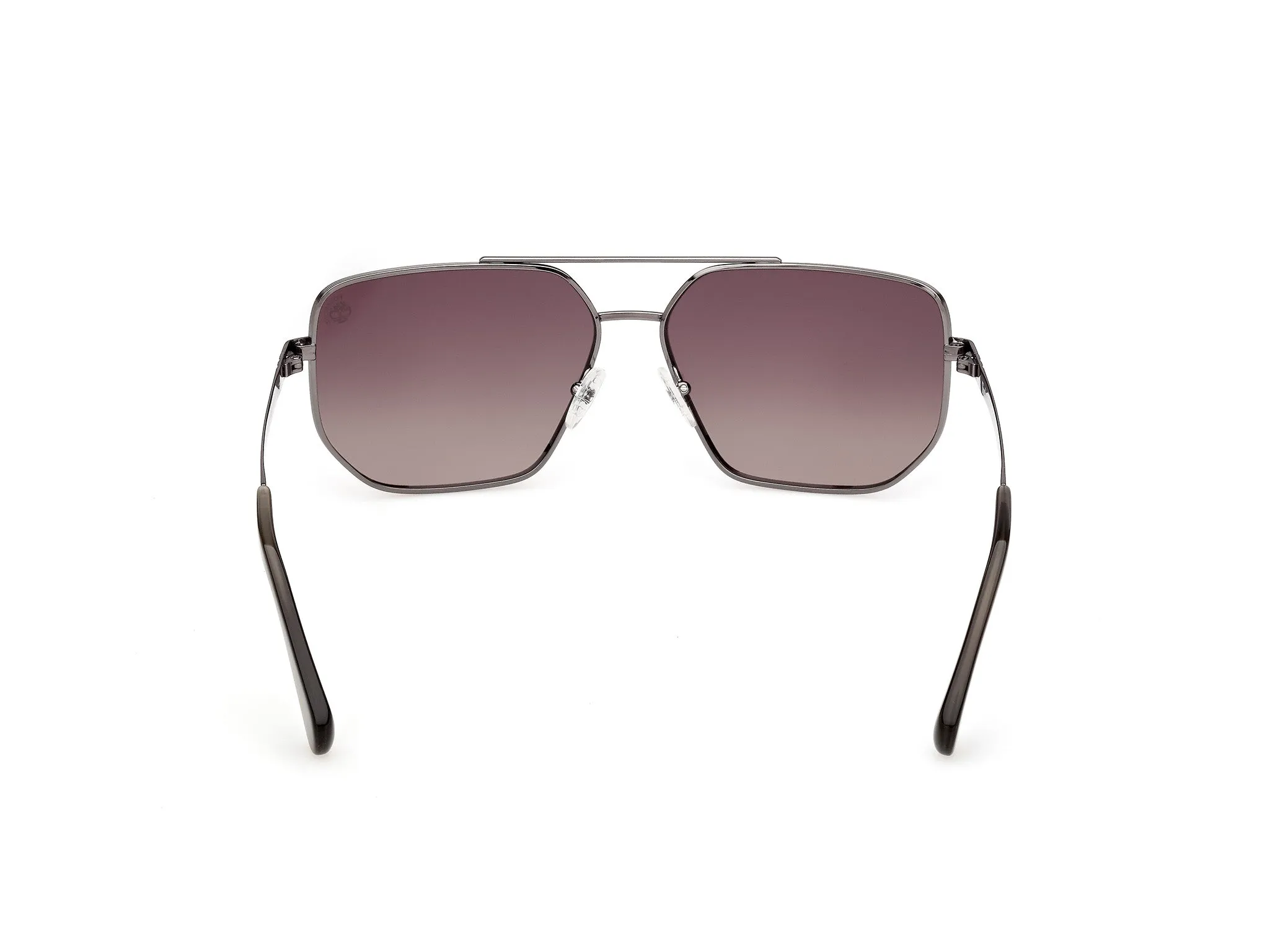 Timberland TB00076 06H Occhiali da sole Grigio Marrone Squadrata Polarizzata - immagine 4