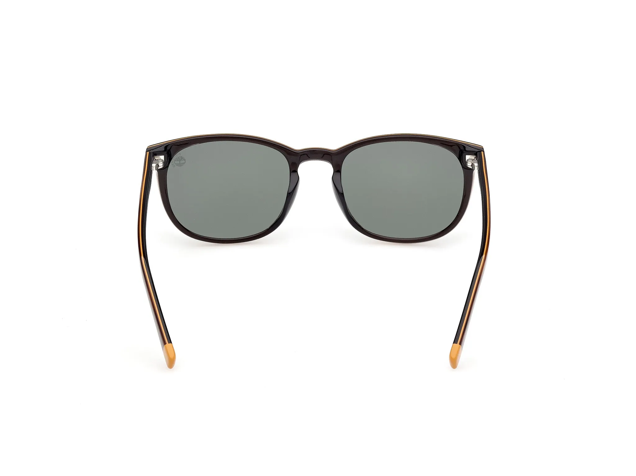 Timberland TB00074 62R Occhiali da sole Acetato Marrone Verde Rotonda Polarizzata - immagine 4