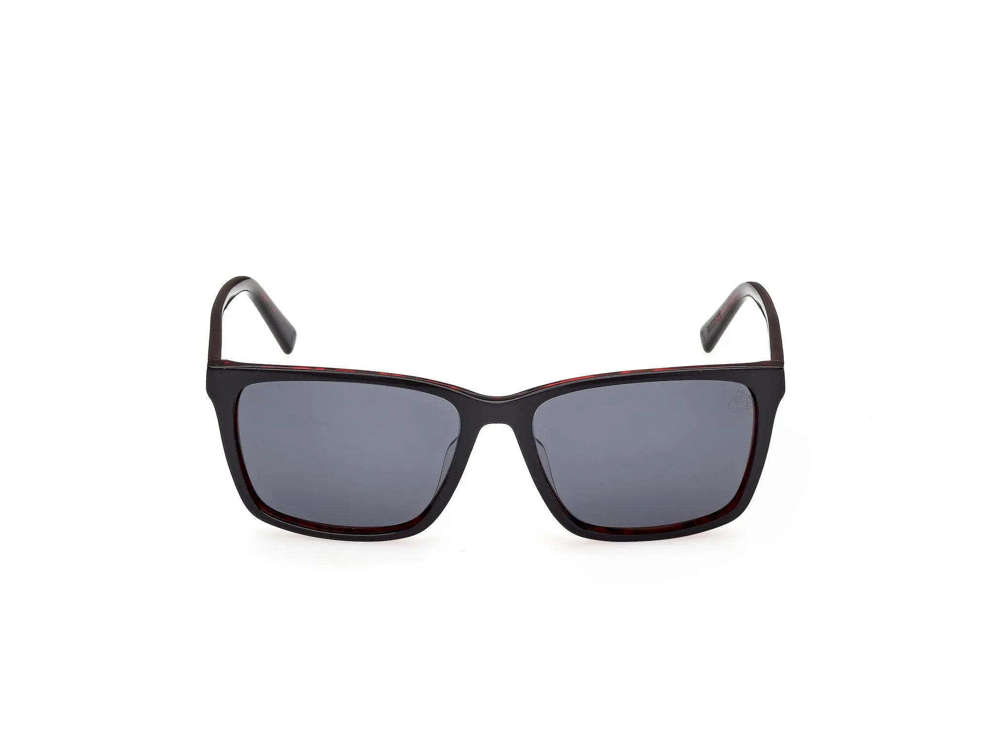 Timberland TB00073-H 65D Occhiali da sole Acetato Rosso Fumo Squadrata Polarizzata - immagine 2