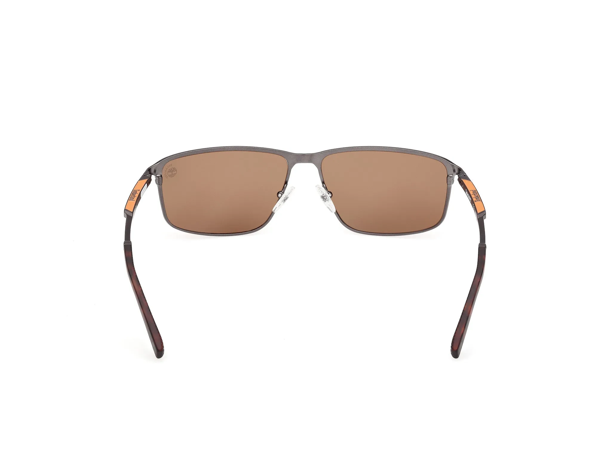 Timberland TB00072 09H Occhiali da sole Grigio Marrone Squadrata Polarizzata - immagine 4