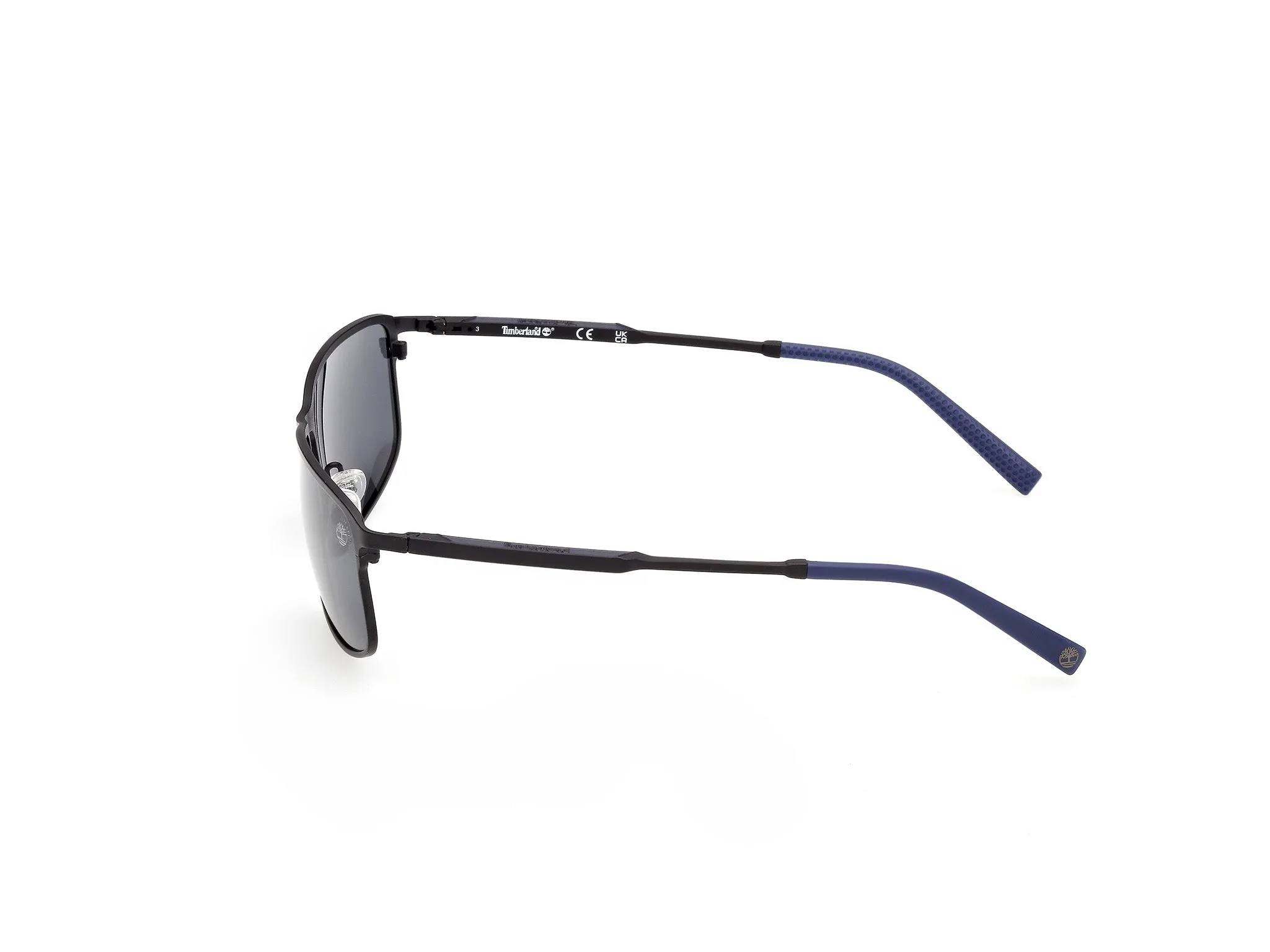 Timberland TB00072 02D Occhiali da sole Nero Fumo Squadrata Polarizzata - immagine 3