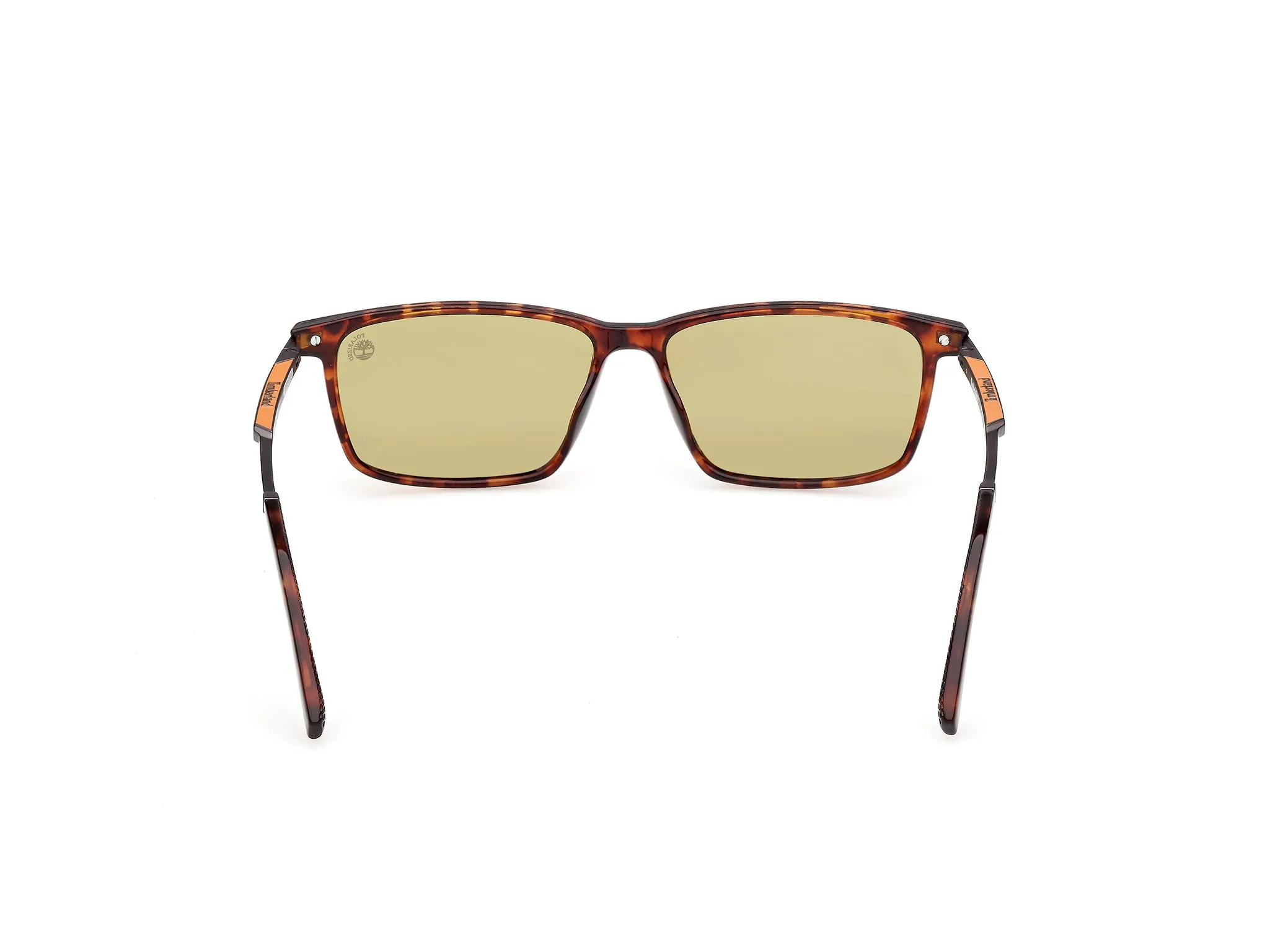 Timberland TB00071 52H Occhiali da sole Iniettato Havana Marrone Squadrata Polarizzata - immagine 4