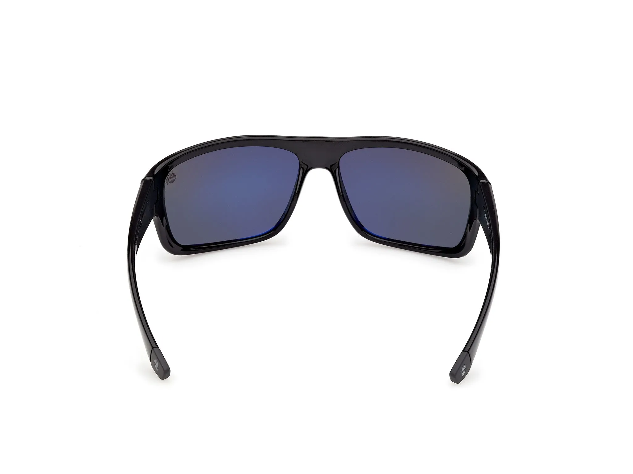 Timberland TB00067 01D Occhiali da sole Iniettato Nero Fumo Squadrata Polarizzata - immagine 4