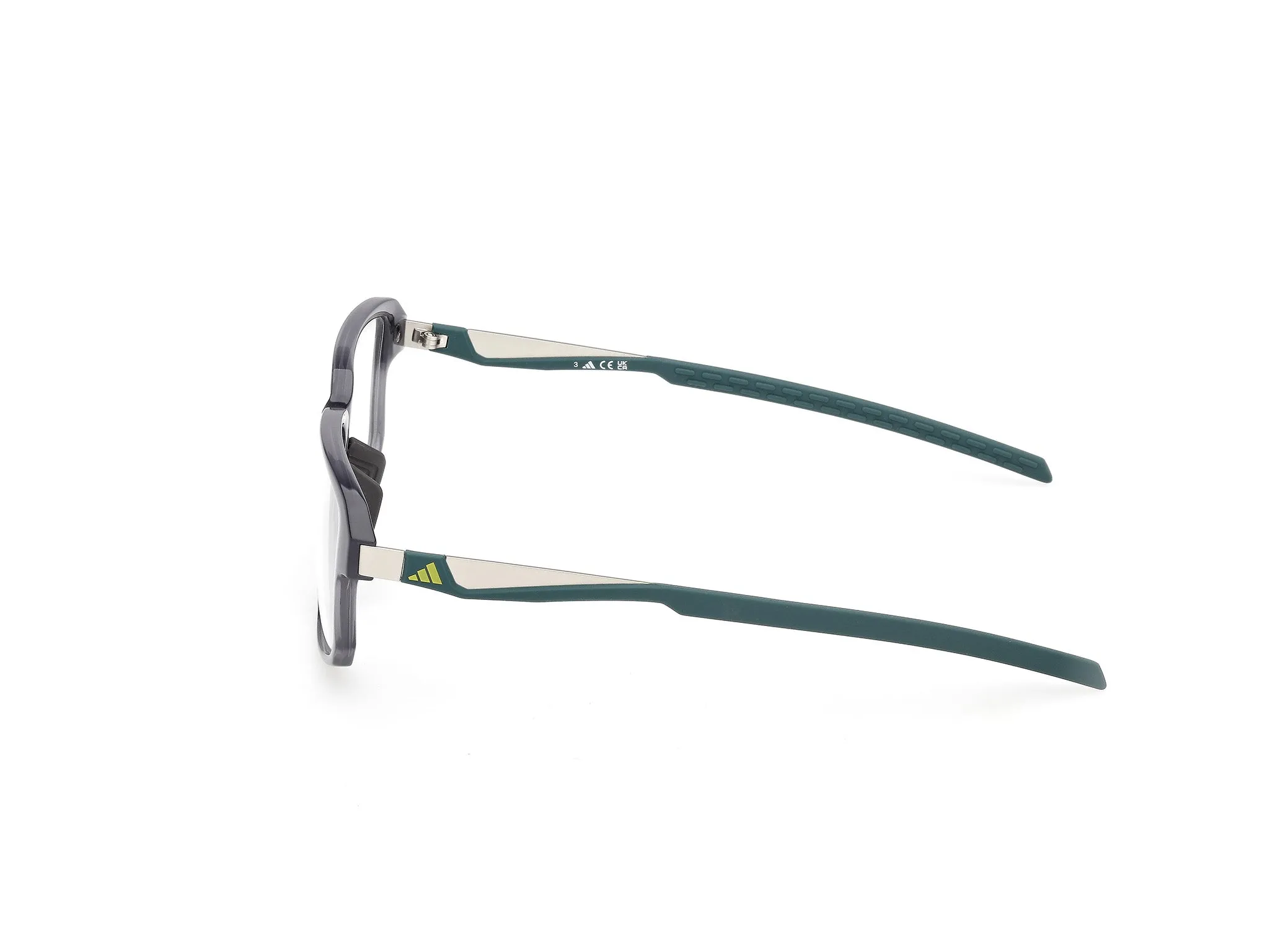 Adidas Sport SP5114-H 020 Montature da vista Iniettato Grigio Squadrata Normale - immagine 3