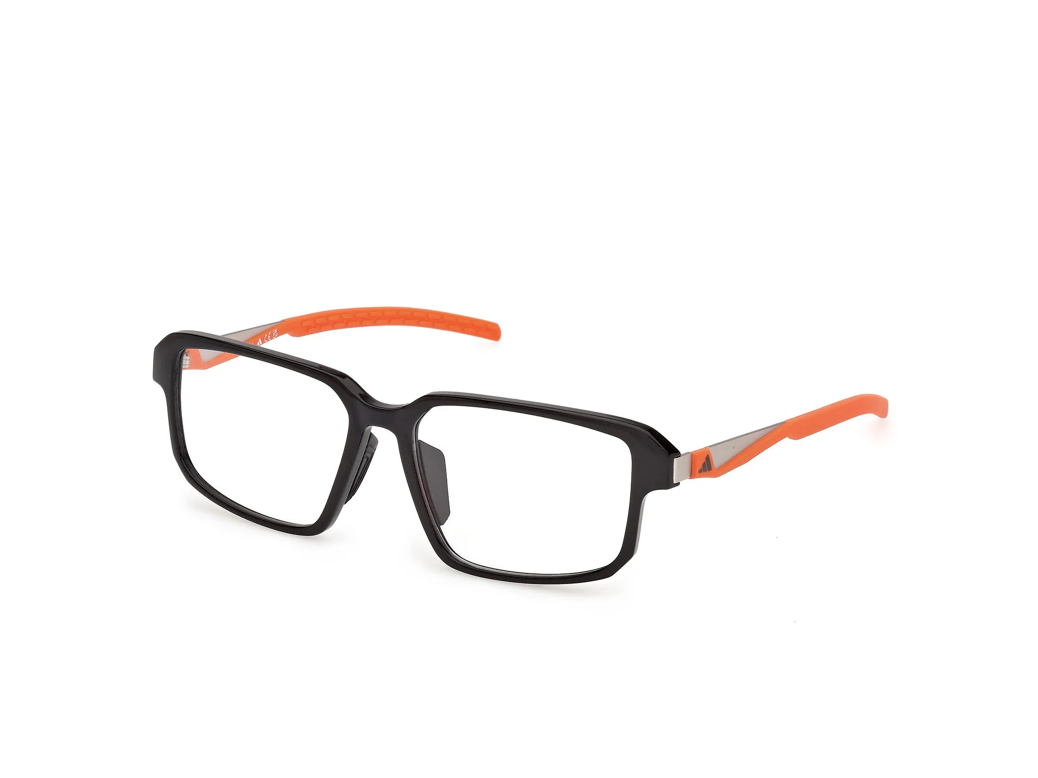 Adidas Sport SP5114-H 001 Montature da vista Iniettato Nero Squadrata Normale - immagine 1