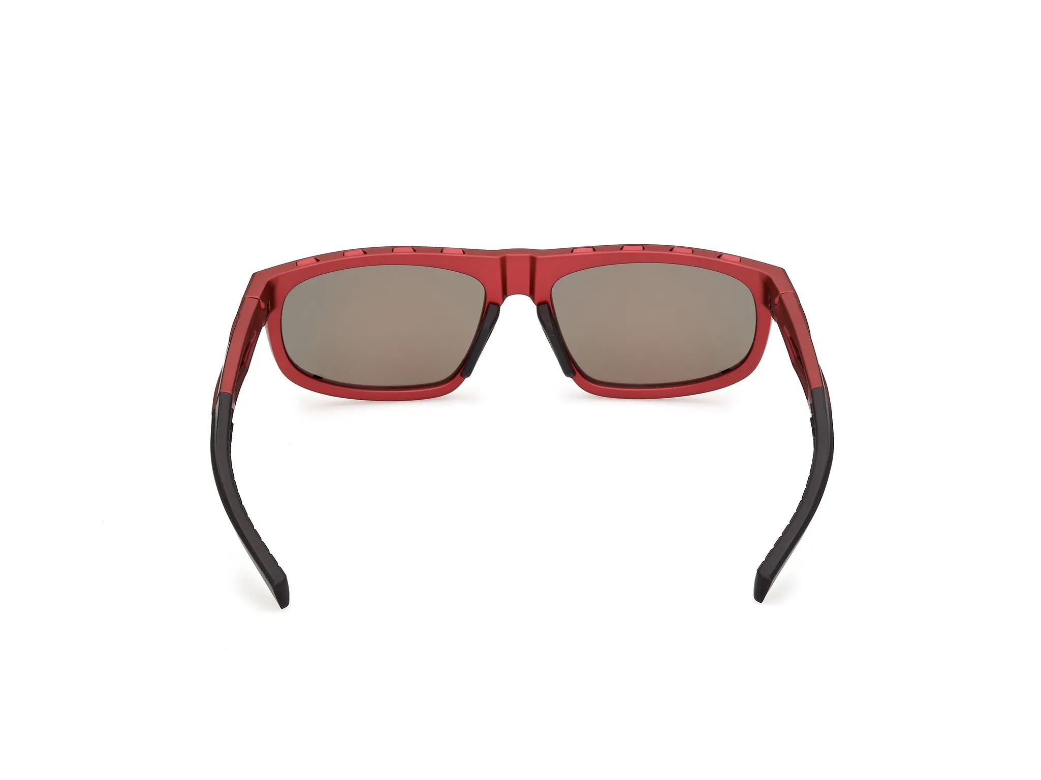 Adidas Sport SP0126 DROMEAS 67L Occhiali da sole Iniettato Rosso Roviex Geometrica Normale - immagine 4