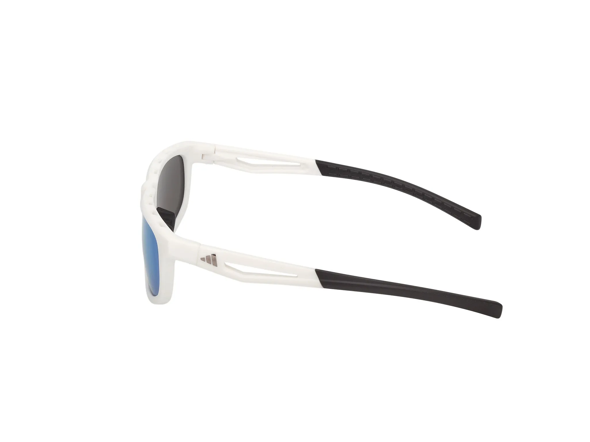 Adidas Sport SP0126 DROMEAS 21X Occhiali da sole Iniettato Bianco Blu Geometrica Normale - immagine 3
