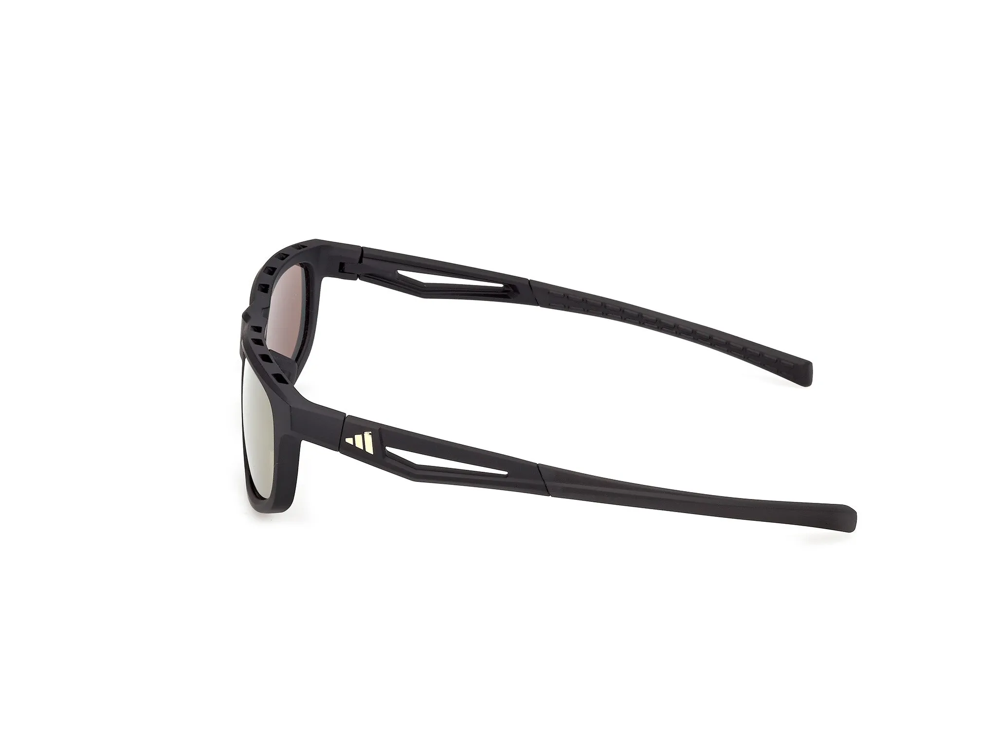 Adidas Sport SP0126 DROMEAS 02G Occhiali da sole Iniettato Nero Marrone Geometrica Normale - immagine 3