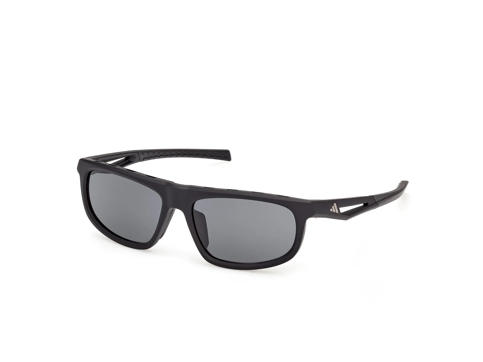 Adidas Sport SP0126 DROMEAS 02A Occhiali da sole Iniettato Nero Fumo Geometrica Normale - immagine 1