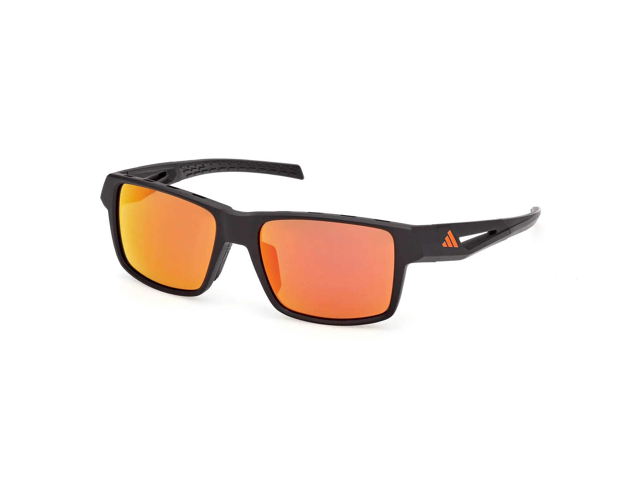 Adidas Sport SP0125 KLEON 02L Occhiali da sole Iniettato Nero Roviex Squadrata Normale - immagine 1