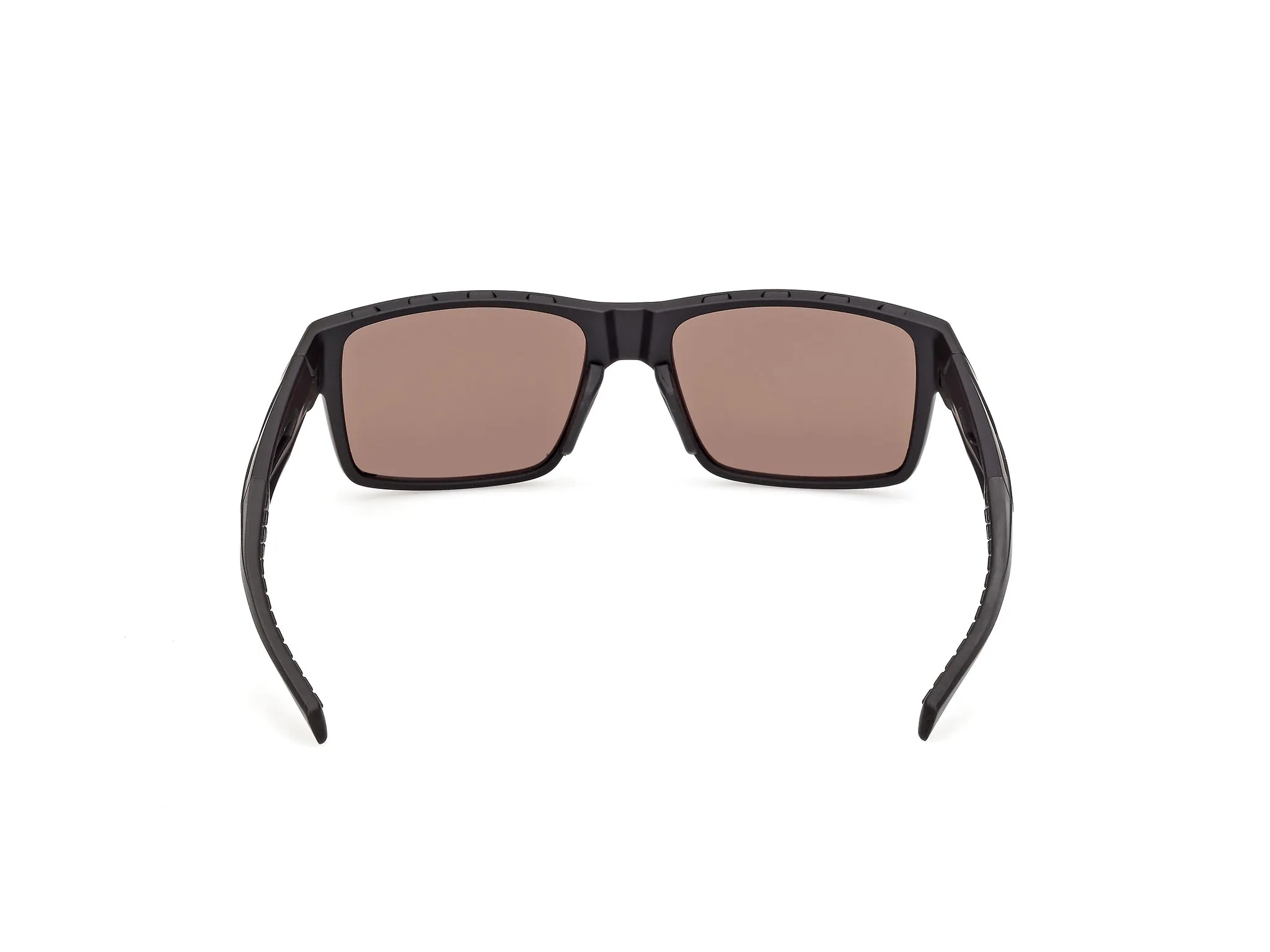 Adidas Sport SP0125 KLEON 02G Occhiali da sole Iniettato Nero Marrone Squadrata Normale - immagine 4