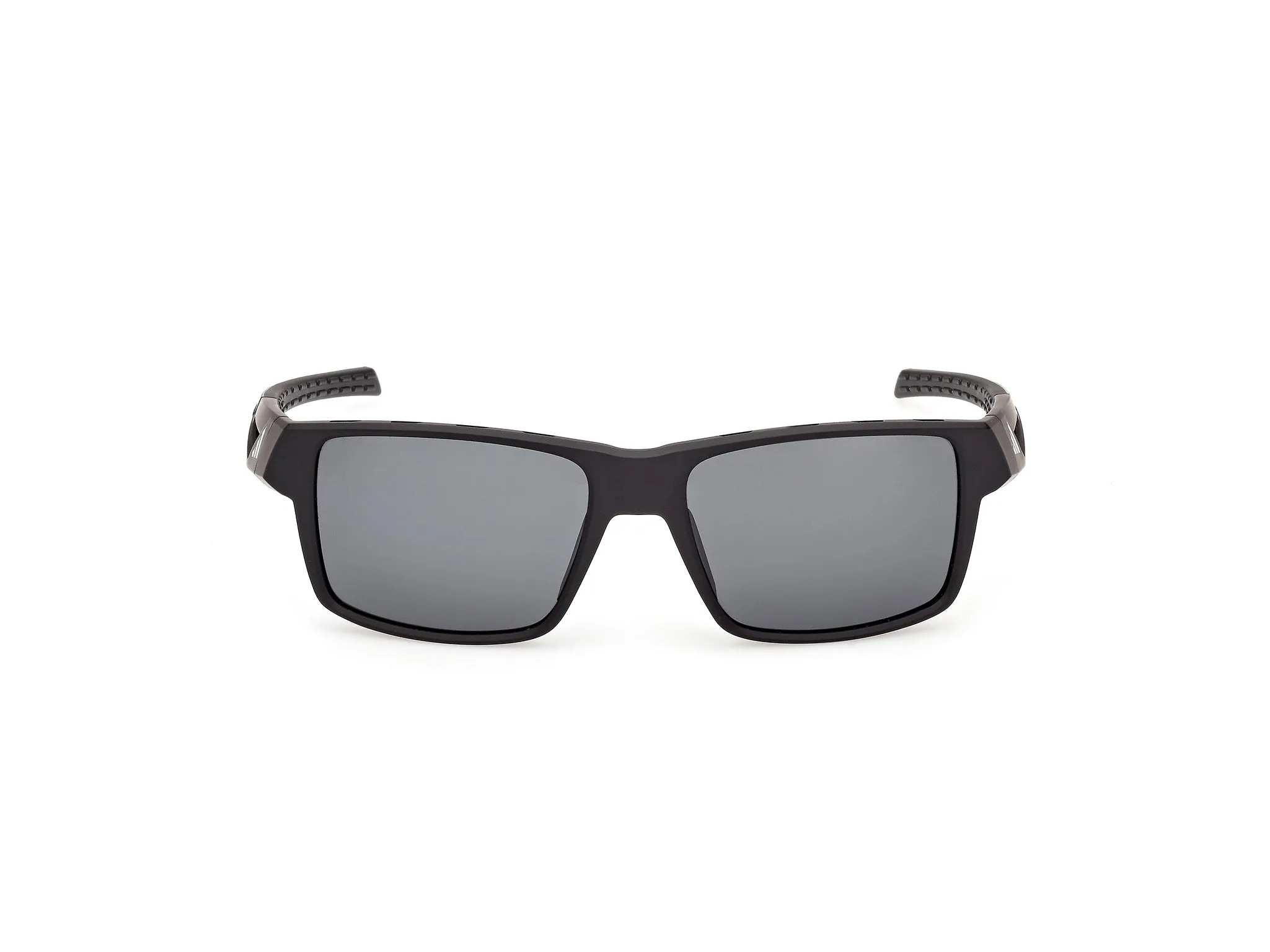 Adidas Sport SP0125 KLEON 02A Occhiali da sole Iniettato Nero Fumo Squadrata Normale - immagine 2